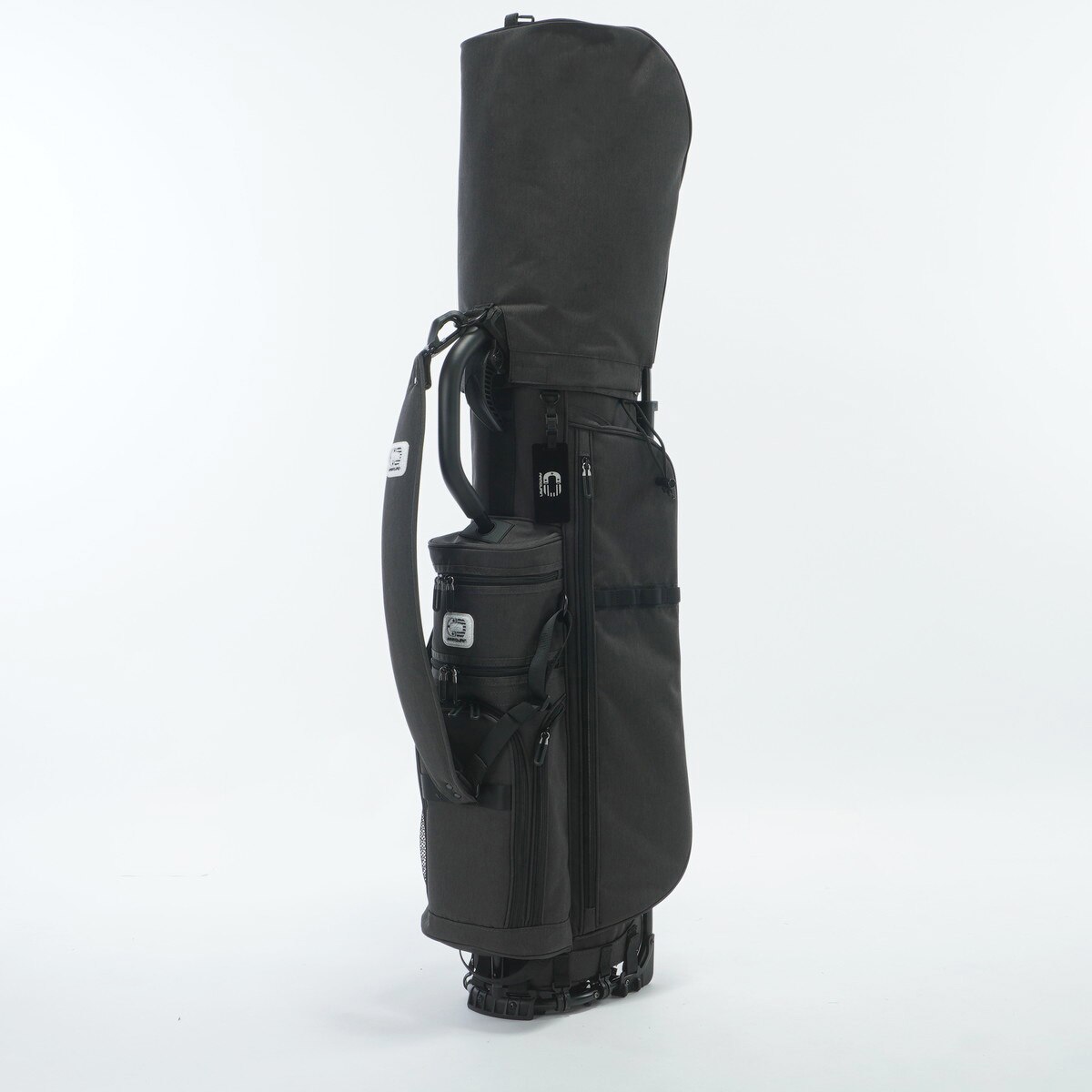アンダーアーマー　キャディバッグ　ブラック　軽量　約8.5型　スタンド式　単体 PRO MODEL8.5 BLACK FRAME スタンドキャディバッグ(【男性】キャディ