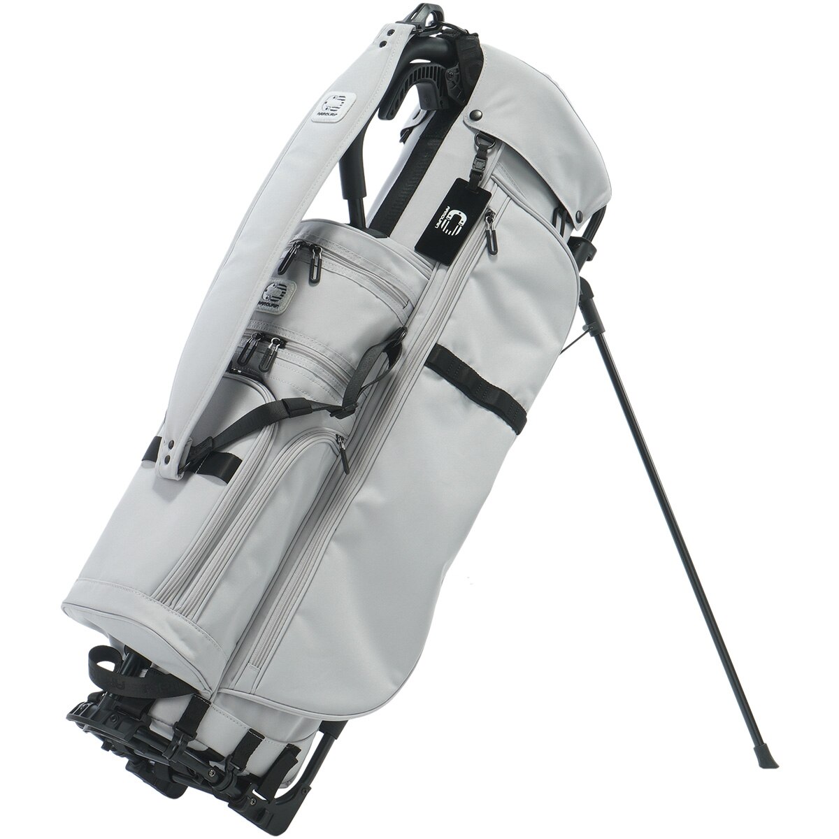 超美品アーマーインARMOURIN PRO MODEL8.5 キャディバッグ PRO MODEL8.5 BLACK FRAME スタンドキャディバッグ(【男性】キャディ