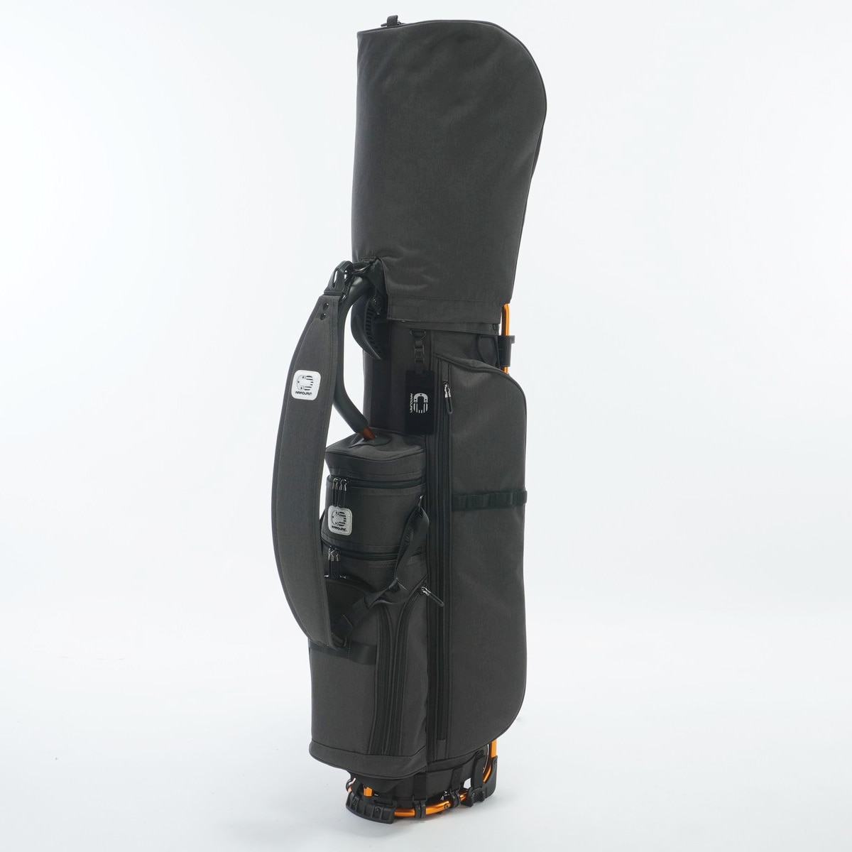 PRO MODEL8.5 ORANGE FRAME スタンドキャディバッグ(【男性】キャディ