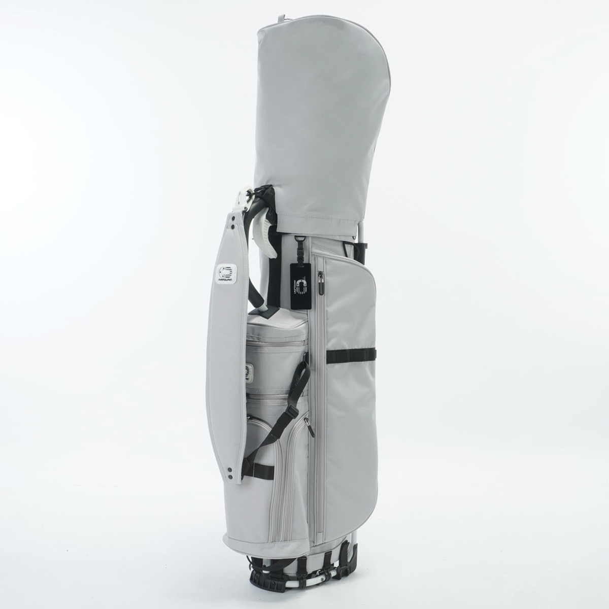  Armour キャディバッグ ホワイト PRO MODEL8.5 WHITE FRAME スタンドキャディバッグ(【男性