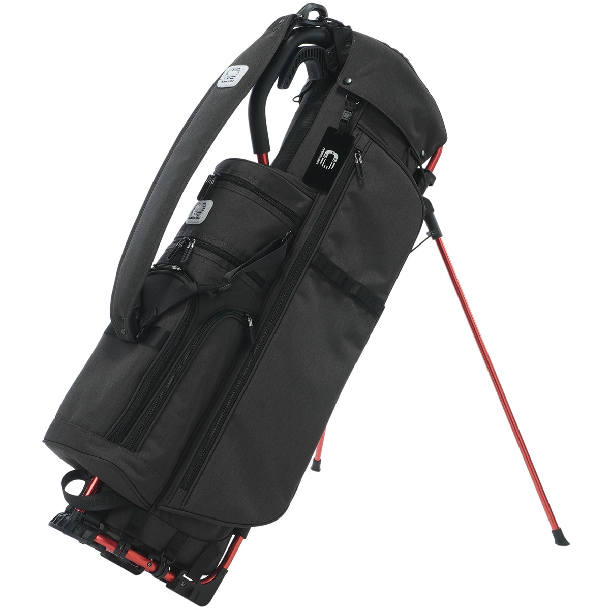PRO MODEL 9.0 BLACK FRAME スタンドキャディバッグ(【男性