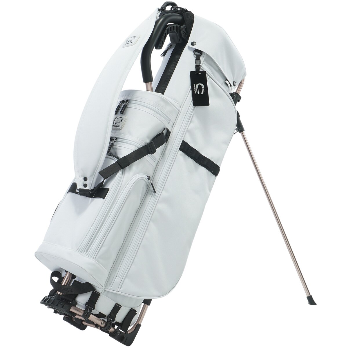 PRO MODEL8.5 Light Pink FRAME スタンドキャディバッグ(【男性