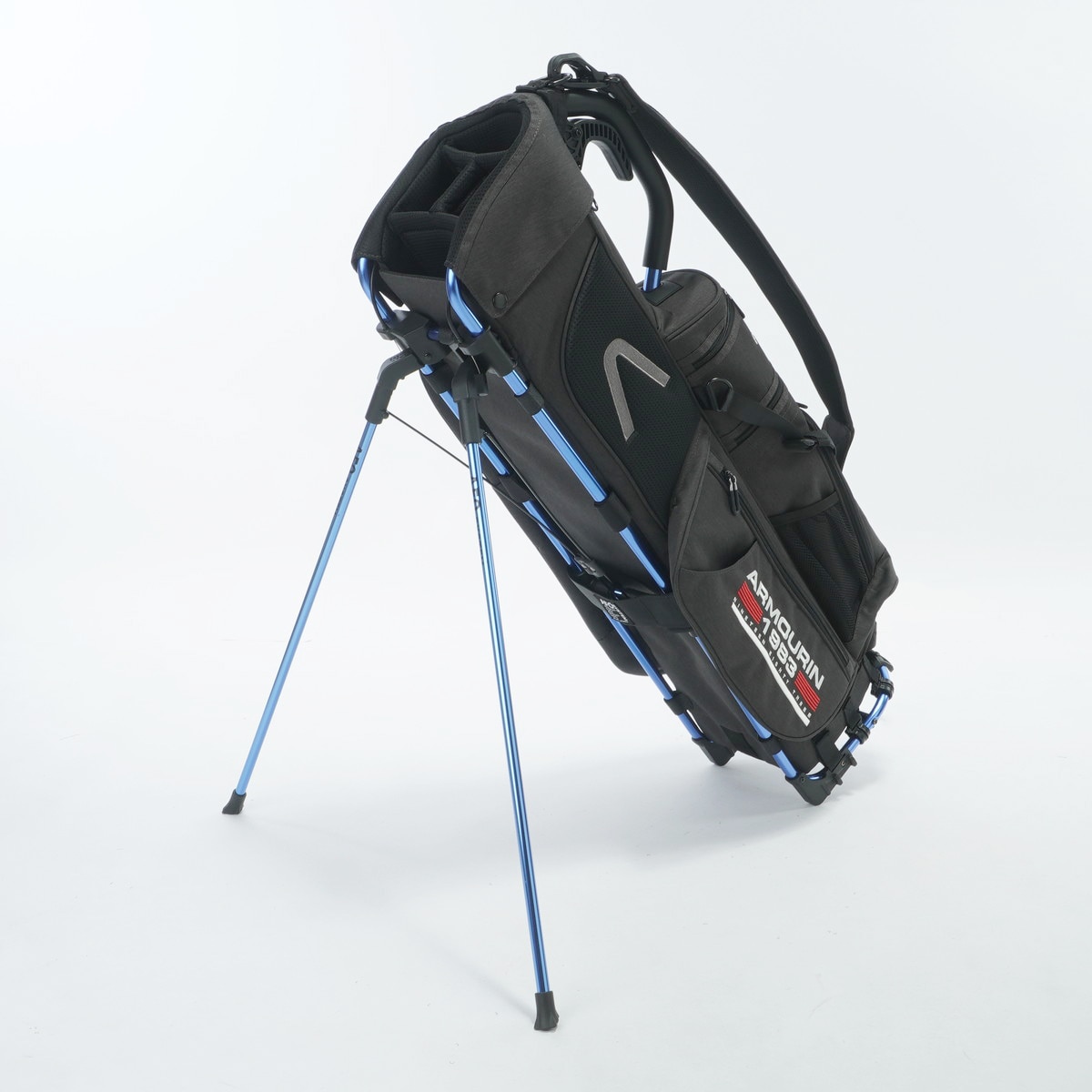 PRO MODEL8.5 BLUE FRAME／Embroidery スタンドキャディバッグ(【男性