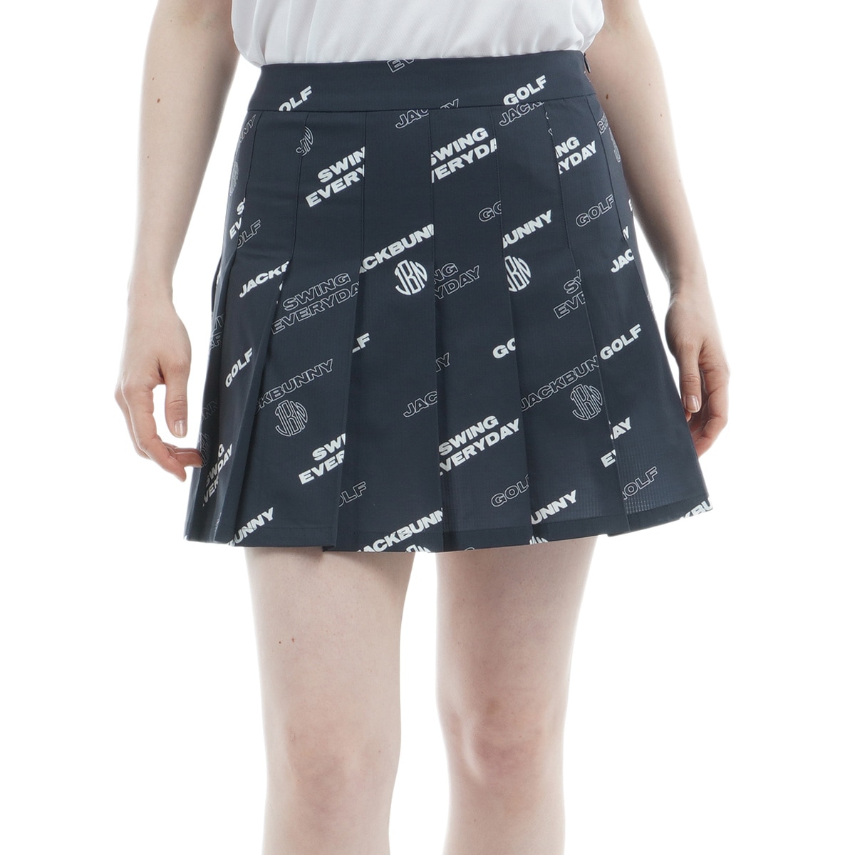 新品未使用タグ付Jack Bunny!! ポリエステルプリーツスカート¥7880 Jack Bunny!! スカート 「Jack Bunny!!」「Dickies」T/Cツイル
