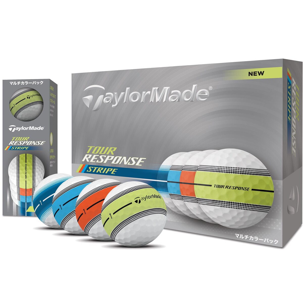 テーラーメイド Tour Response Stripe ゴルフボール　ブルー TaylorMade テーラーメイド ゴルフボール ツアーレスポンス