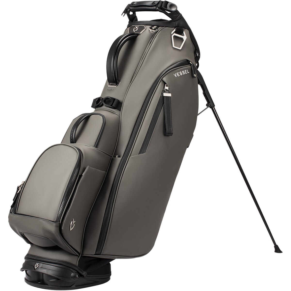 Vessel ゴルフバッグ 黒 仕切り付き スリムタイプ PRODUCTS ARCHIVE | VESSEL GOLF
