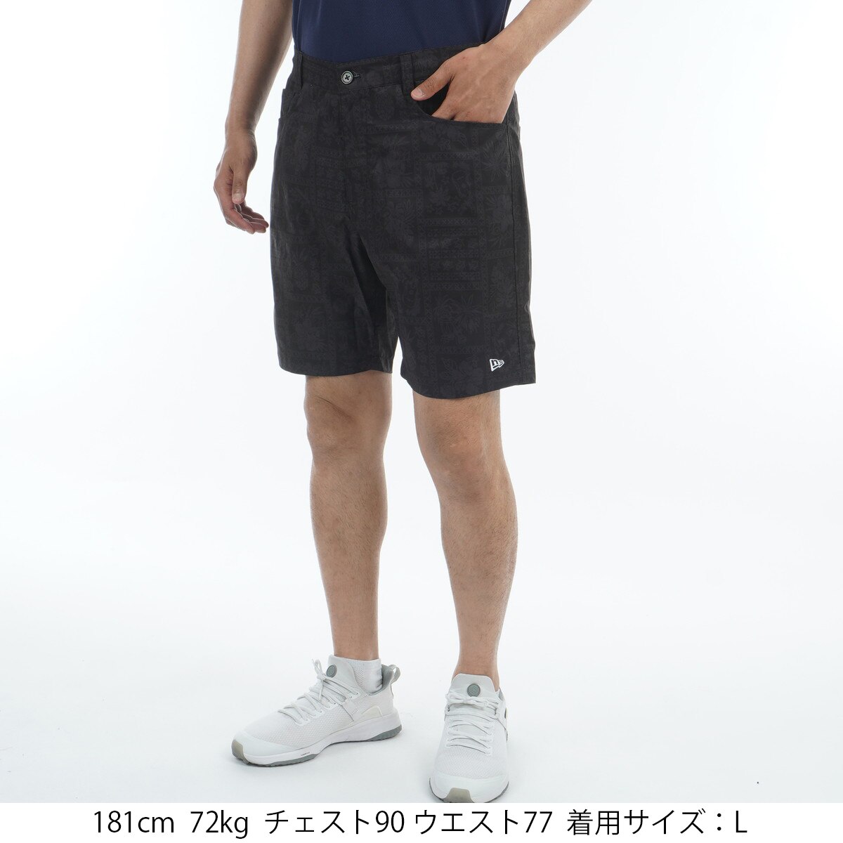 GF BANDANA ALLOVER ストレッチ ショートパンツ(ハーフパンツ