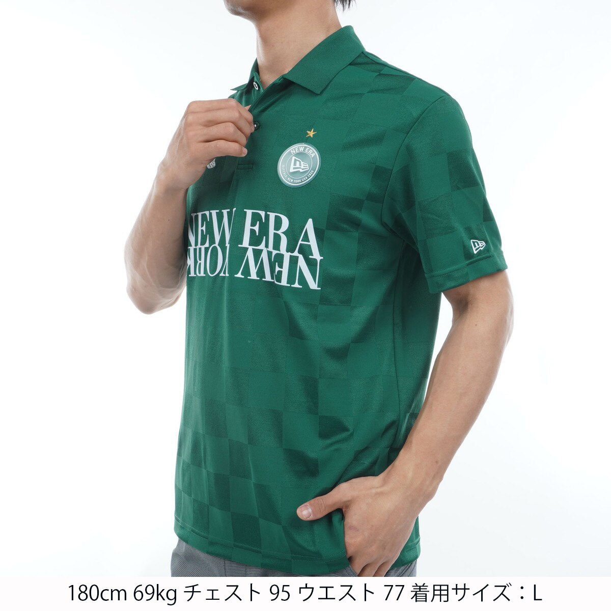 GF GRID 半袖ポロシャツ(半袖シャツ・ポロシャツ)|NEW ERA GOLF