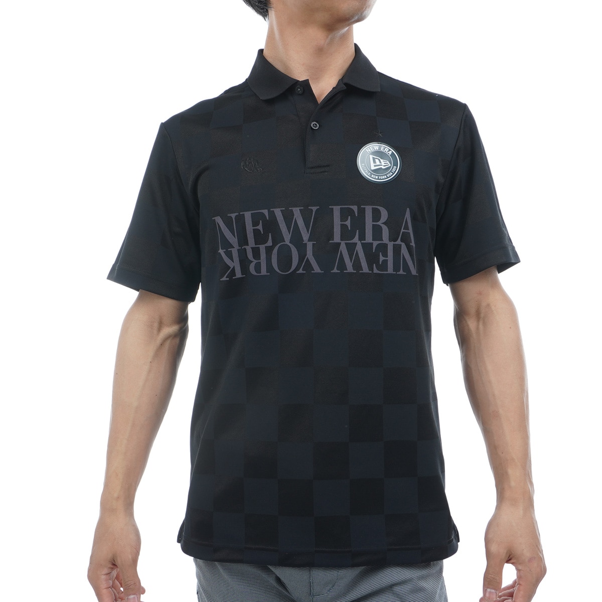 GF GRID 半袖ポロシャツ(半袖シャツ・ポロシャツ)|NEW ERA GOLF