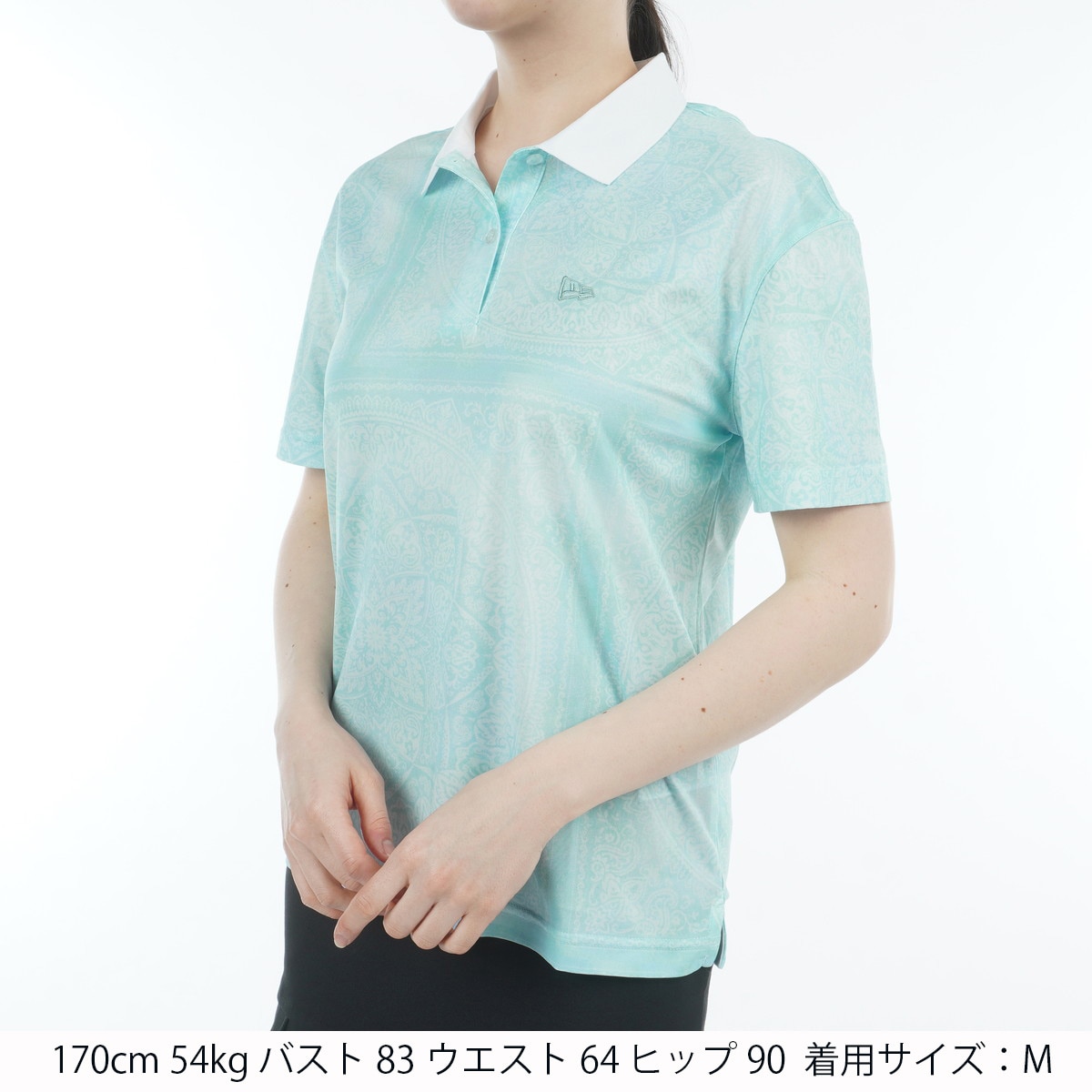 ニューエラ　NEW ERA GOLF　GFW TECH BANDANA 半袖ポロシャツ　レディス セール・アウトレット】GFW TECH BANDANA 半袖ポロシャツ レディス