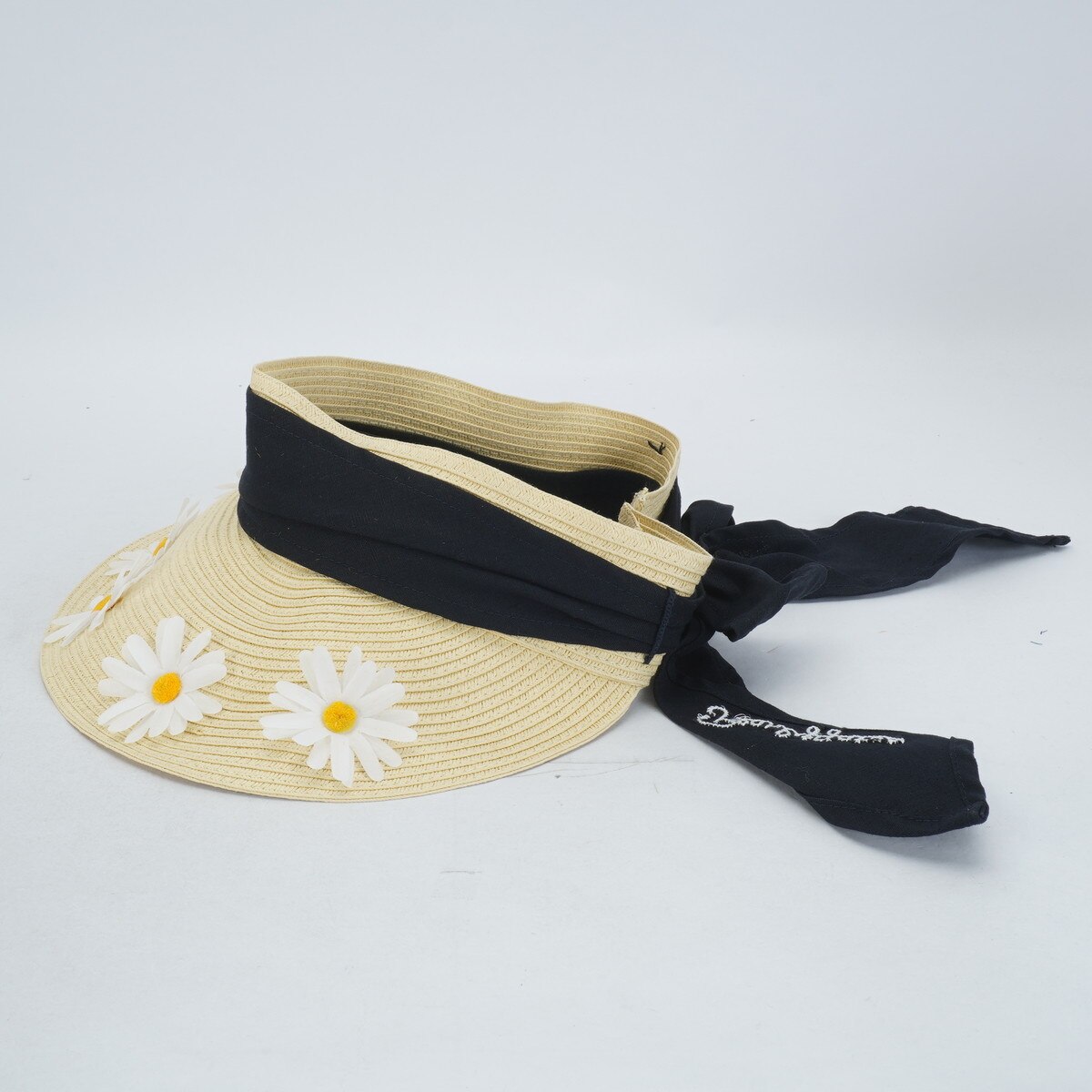 PEARL YGATESのサンバイザー 花柄 セール・アウトレット】フラワーモチーフ ブレードサンバイザー