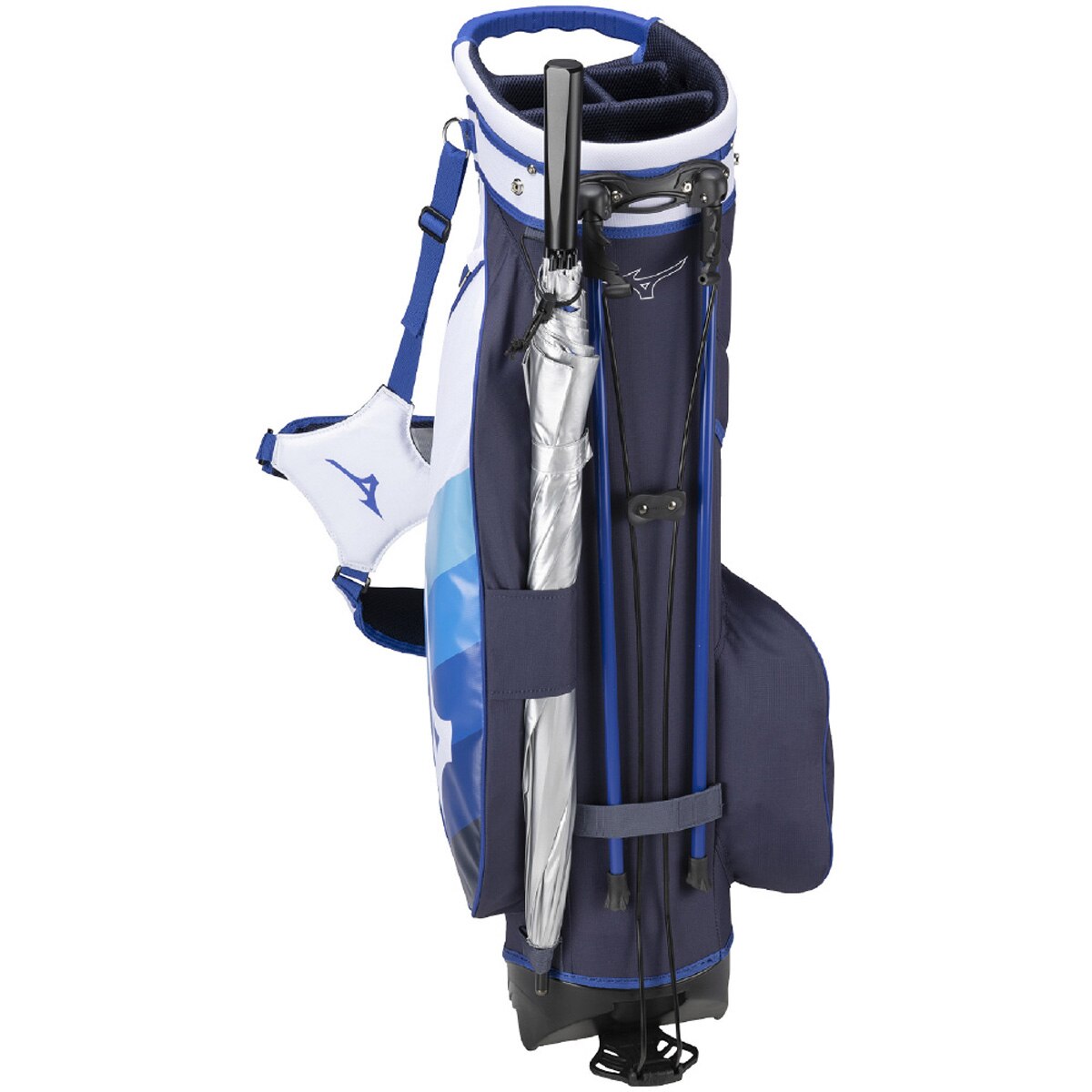 MIZUNO - 美品　ミズノ　MIZUNO キャディバッグ　ゴルフバック　軽量　メンズレディース Tour スタンドキャディバッグ(【男性】キャディバッグ)|MIZUNO
