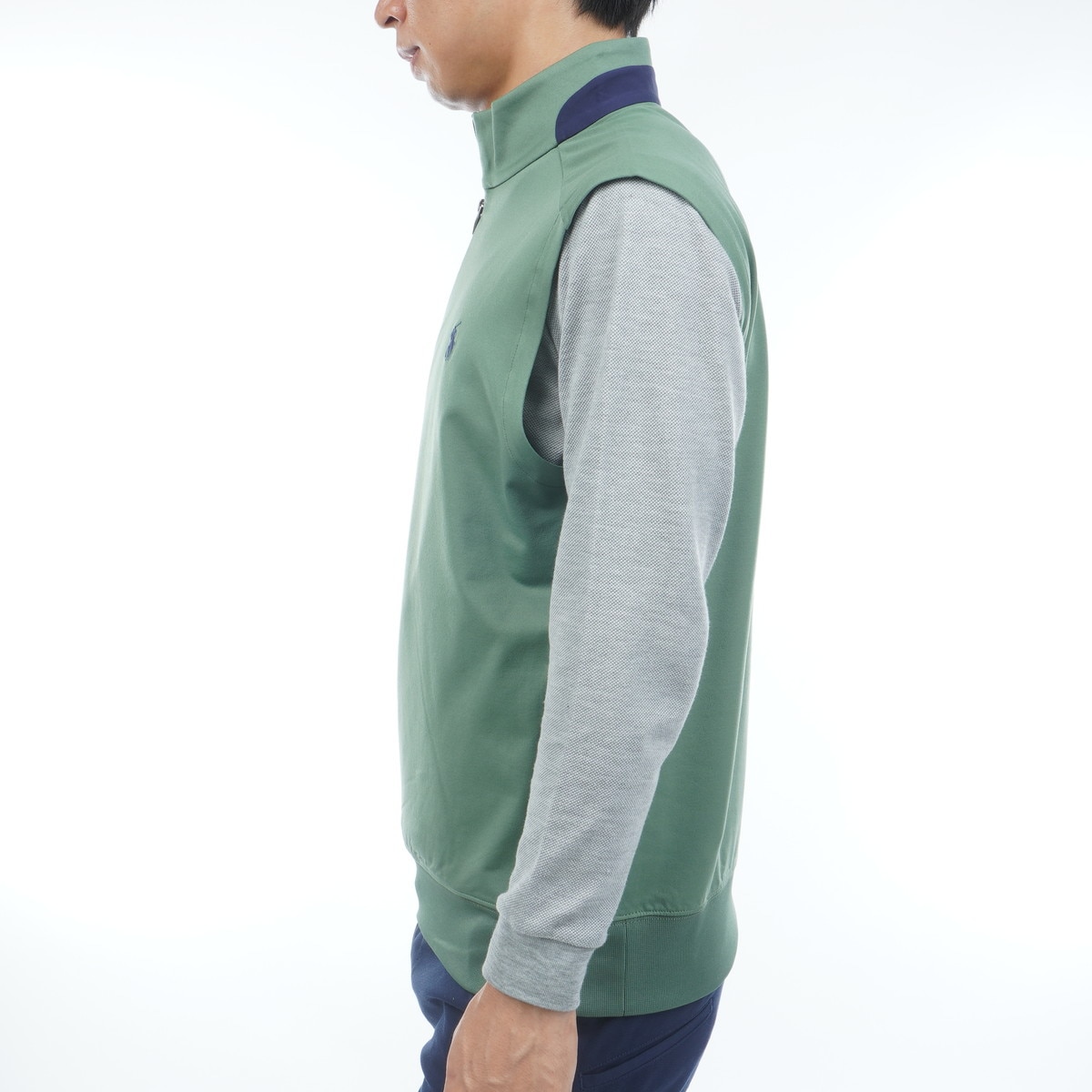 RLX ストレッチ ジャージー クォータージップ ベスト(ベスト)|POLO