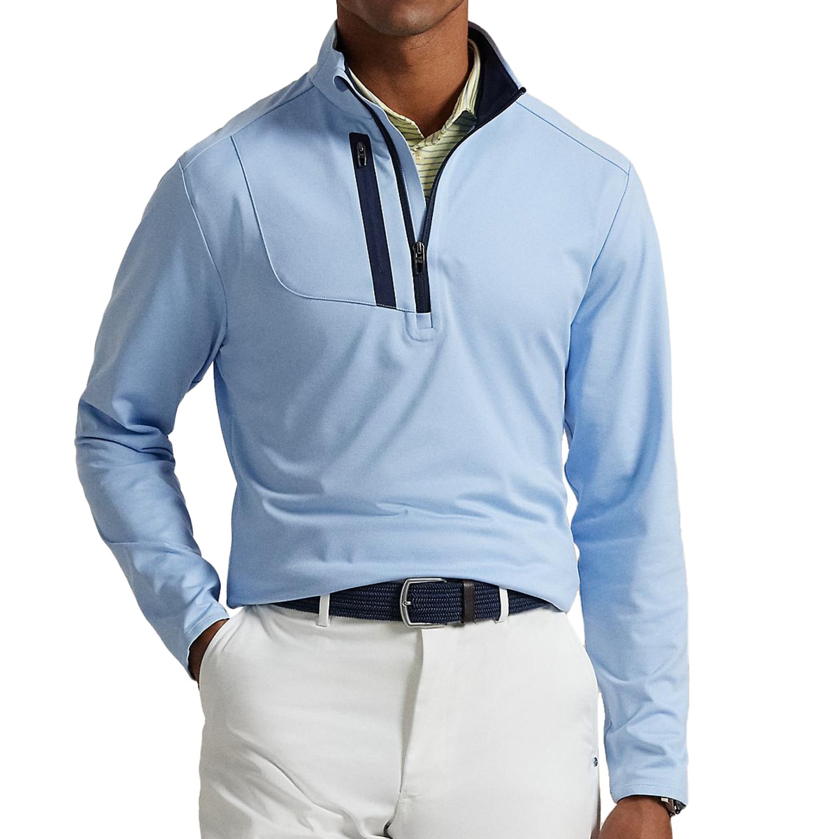 RLX ストレッチ ジャージー プルオーバー(中間着(セーター