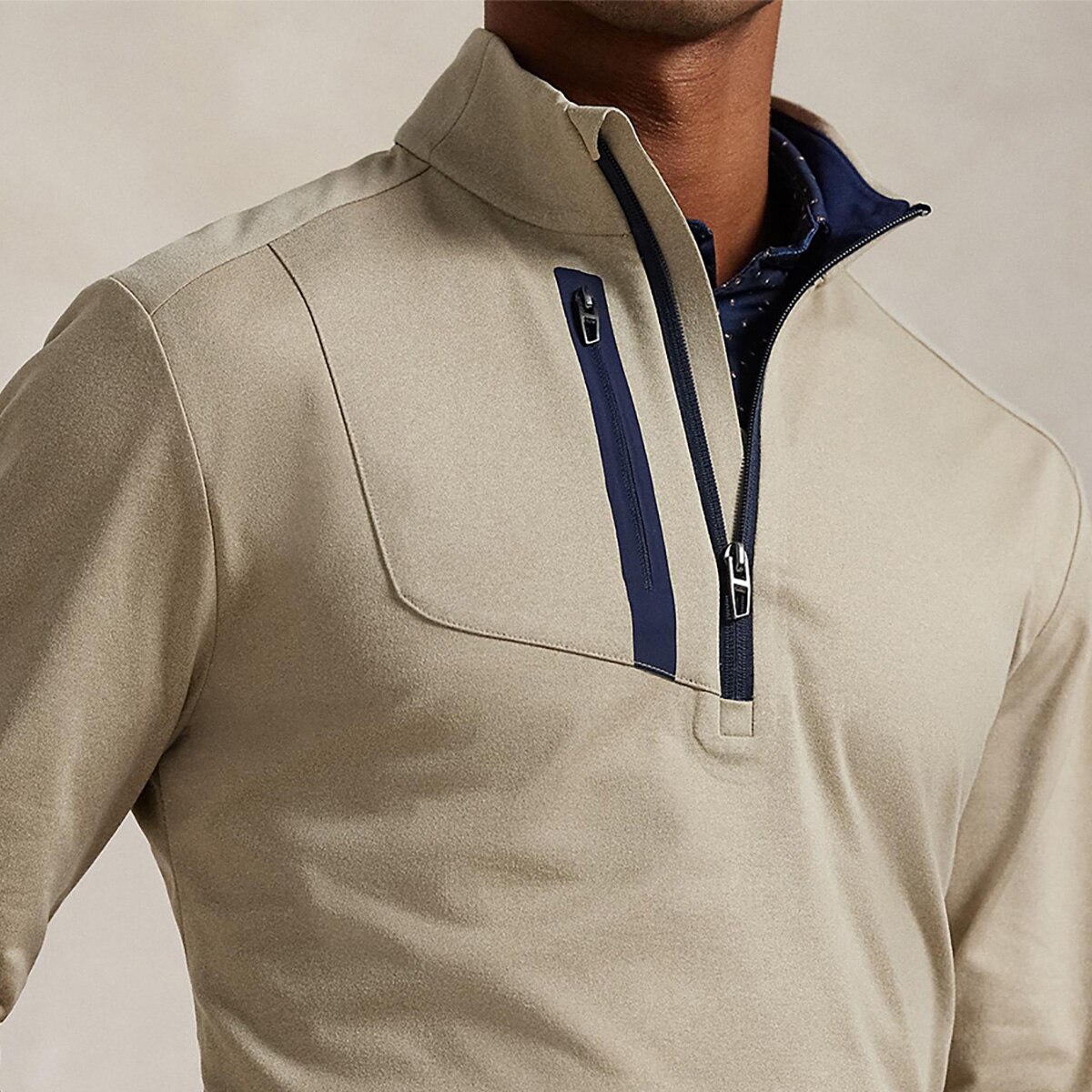 RLX ストレッチ ジャージー プルオーバー(中間着(セーター