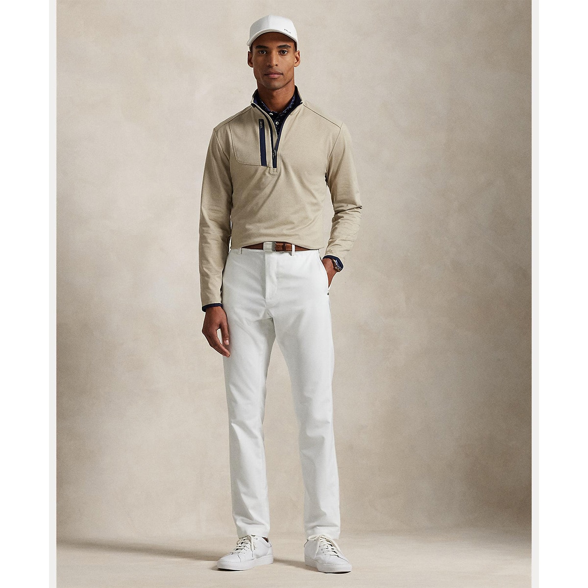 RLX ストレッチ ジャージー プルオーバー(中間着(セーター