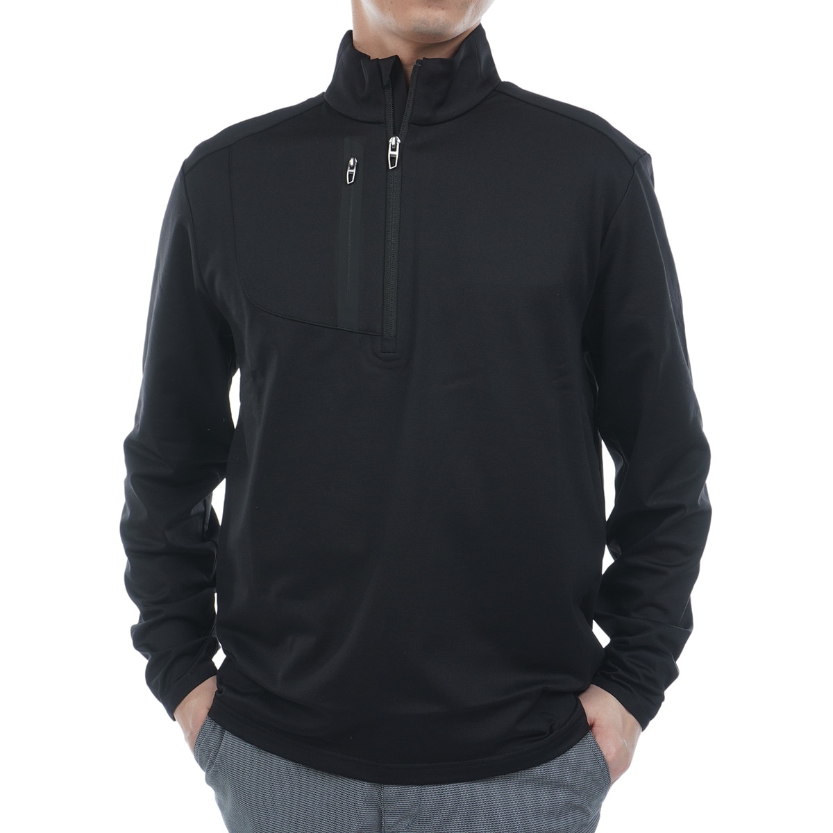 RLX ゴルフ ハーフジップ ストレッチ ジャージ プルオーバー 日本未販売 RLX GOLFストレッチハーフジップ プルオーバーブルー