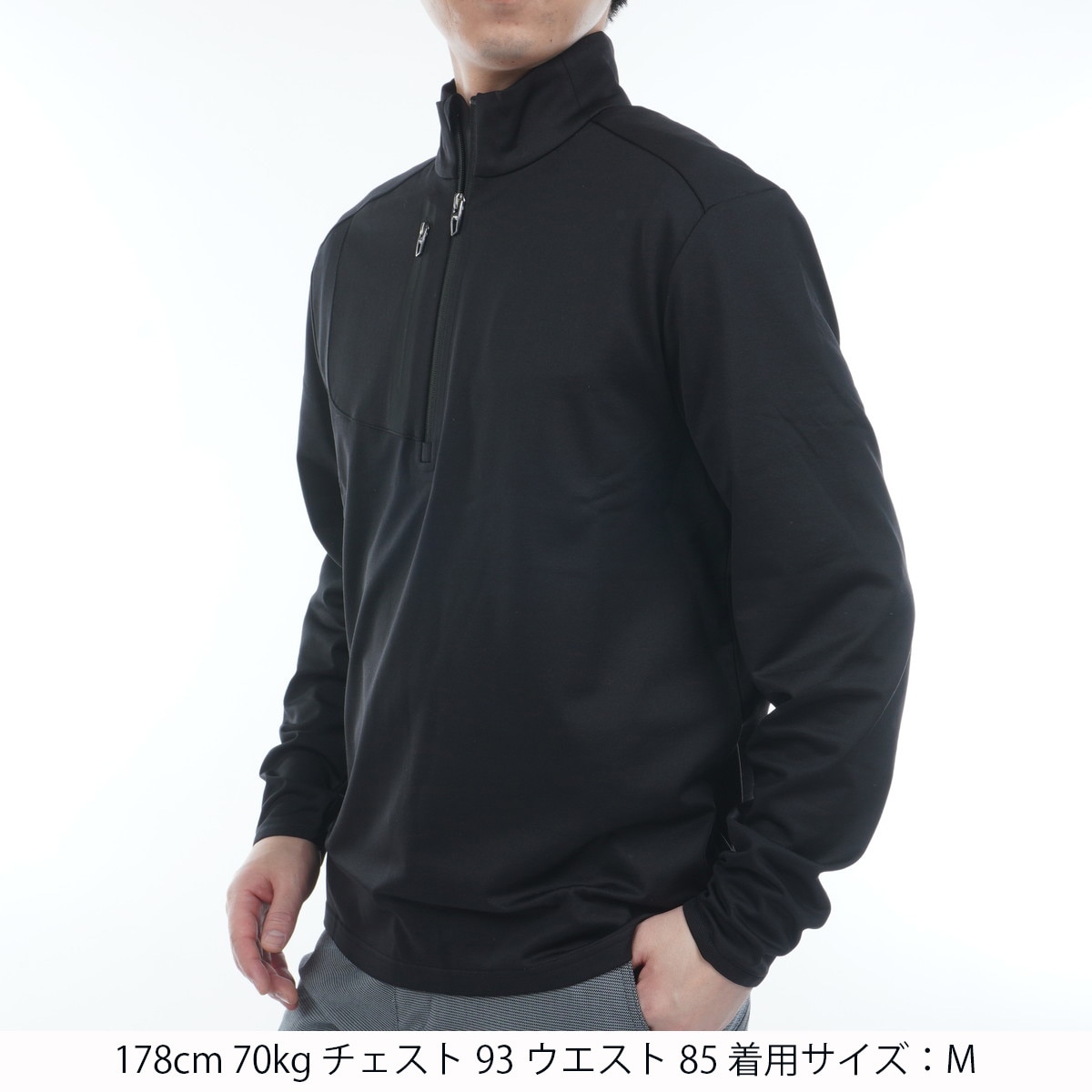 RLX クラシック フィット ストレッチ ジャージー プルオーバー(中間着