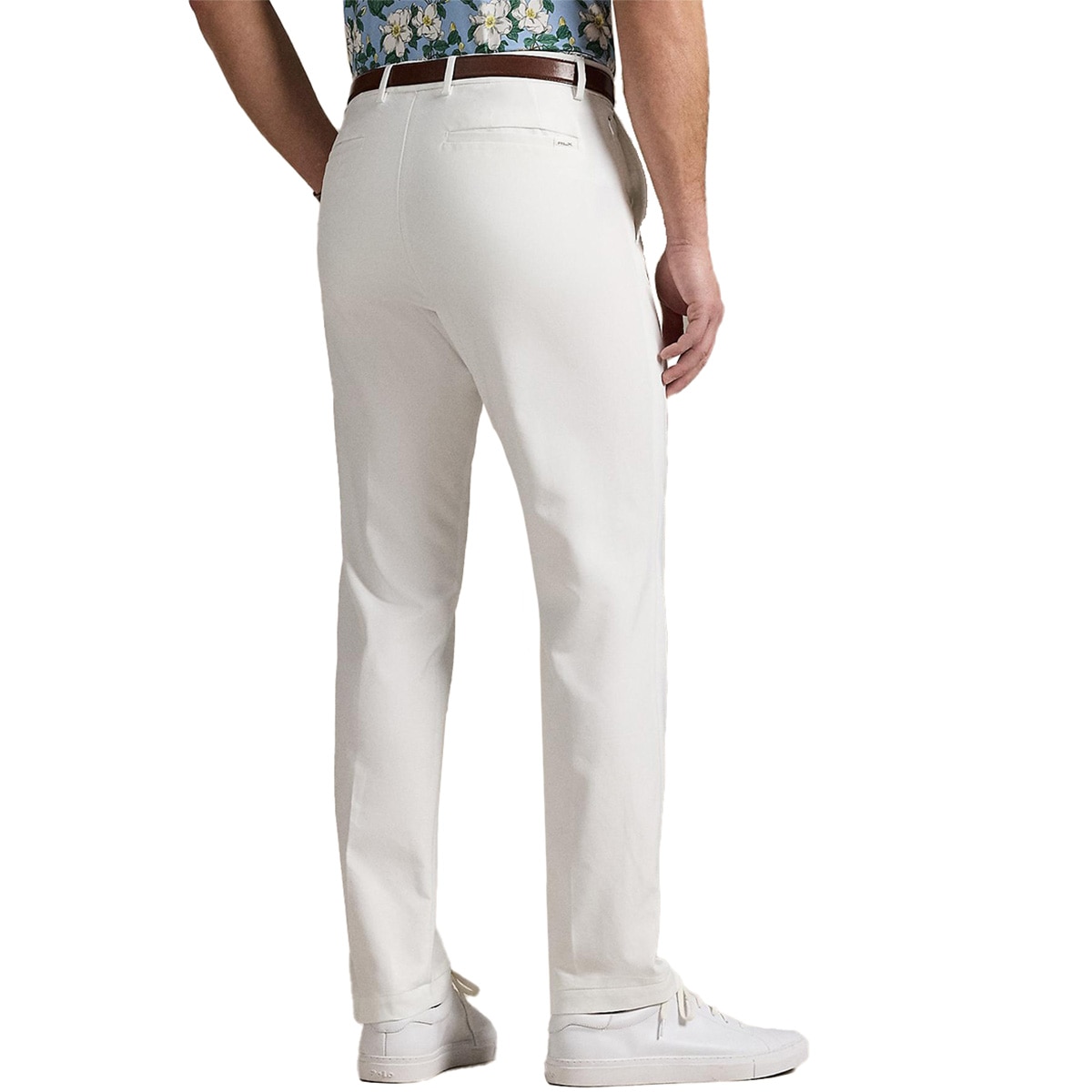 極美品 POLO GOLF ラルフローレン フェザーウェイトストレッチパンツ RLX ストレッチ テーラード フィット パフォーマンス ツイル
