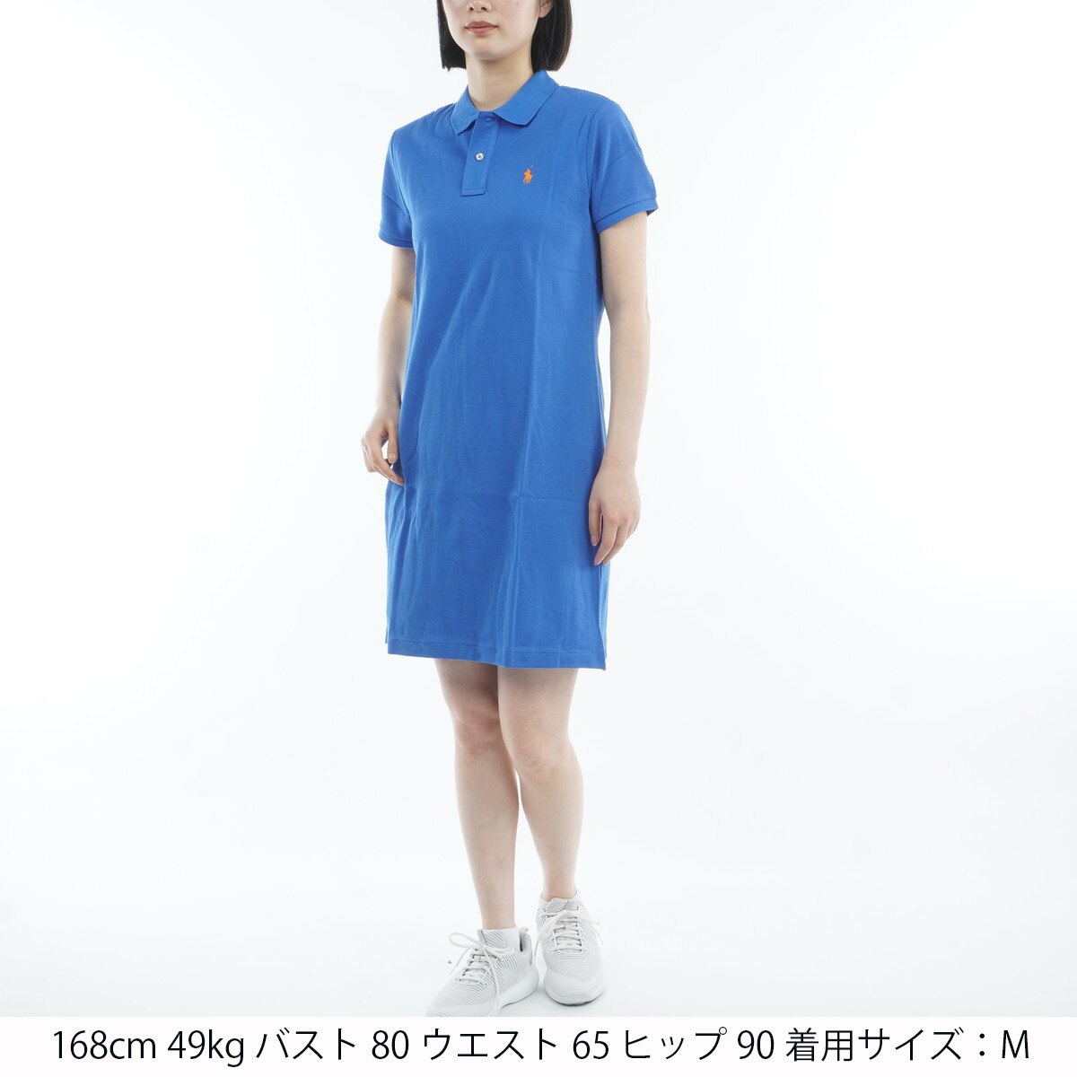 新品サイズS ポロラルフローレン ポロシャツワンピース コットンメッシュ ゴルフ コットン メッシュ ポロワンピース レディス(ワンピース)|POLO