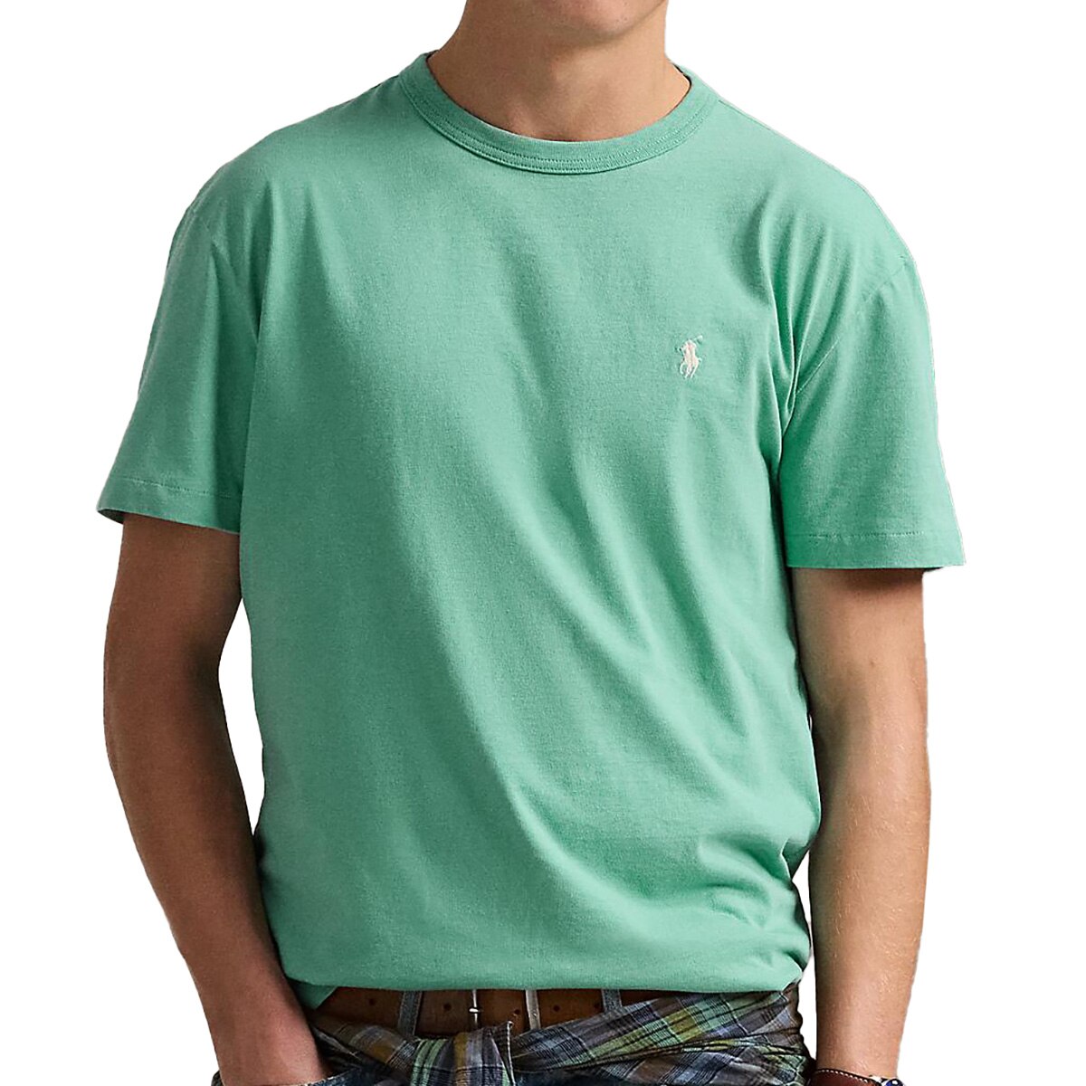 クラシック フィット ジャージー クルーネック半袖Tシャツ(半袖