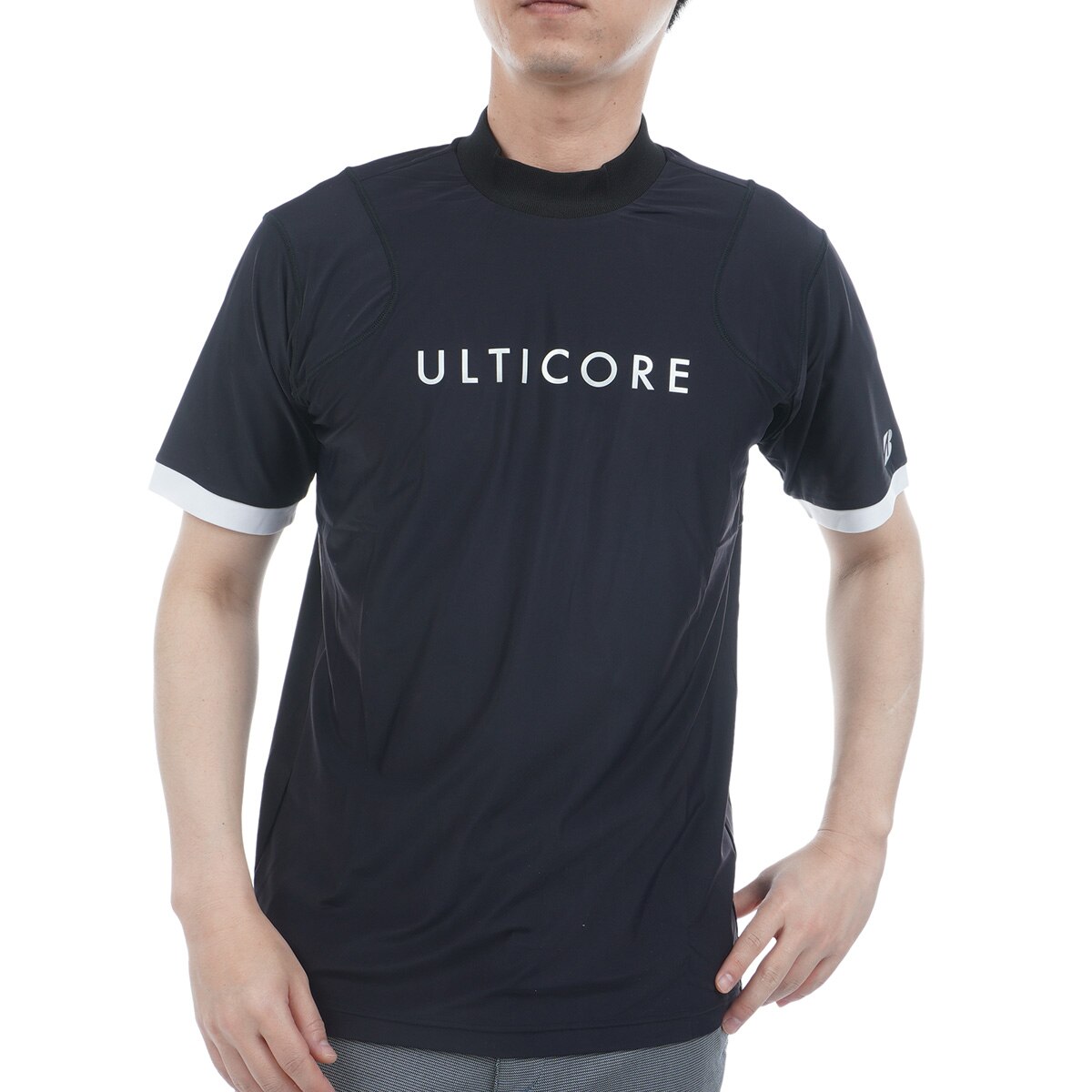 4Dimotion Fit ストレッチモックネック半袖シャツ(半袖シャツ
