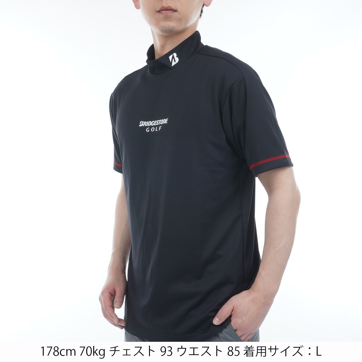 新品 ピン ゴルフ シアサッカーストレッチ 半袖 ポロシャツ バックプリント M セール・アウトレット】シアサッカーストレッチ 半袖ポロシャツ