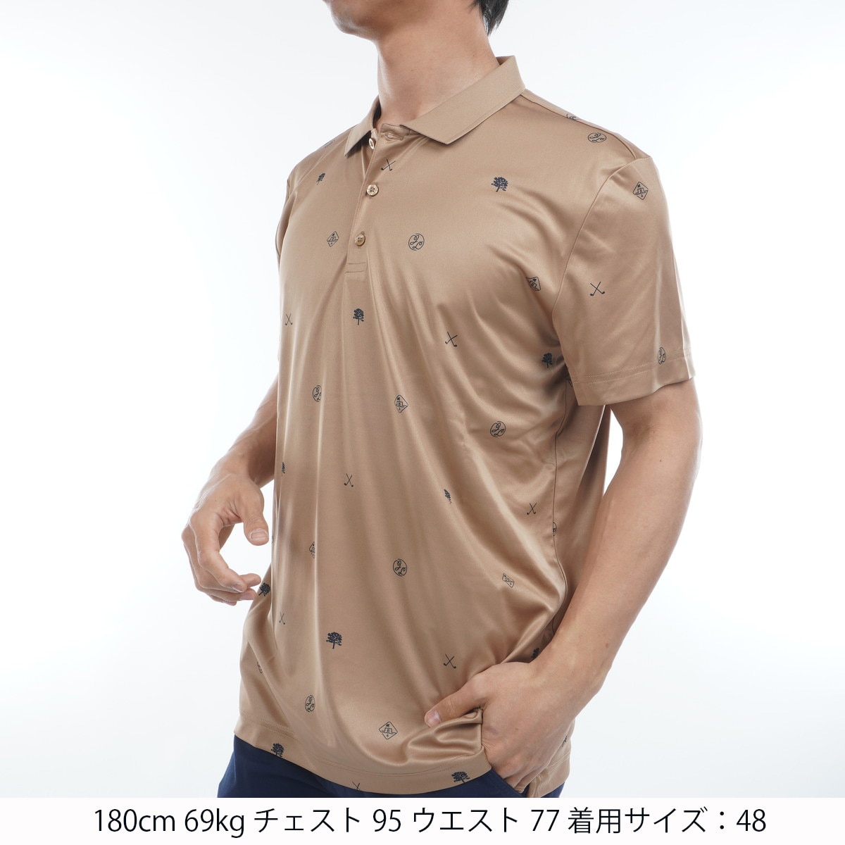 【クラブハウス】CLUBHAUS 半袖ポロシャツ ゴルフウェア CLUBHAUS Alternative Polo - Navy | CLUBHAUS | ク