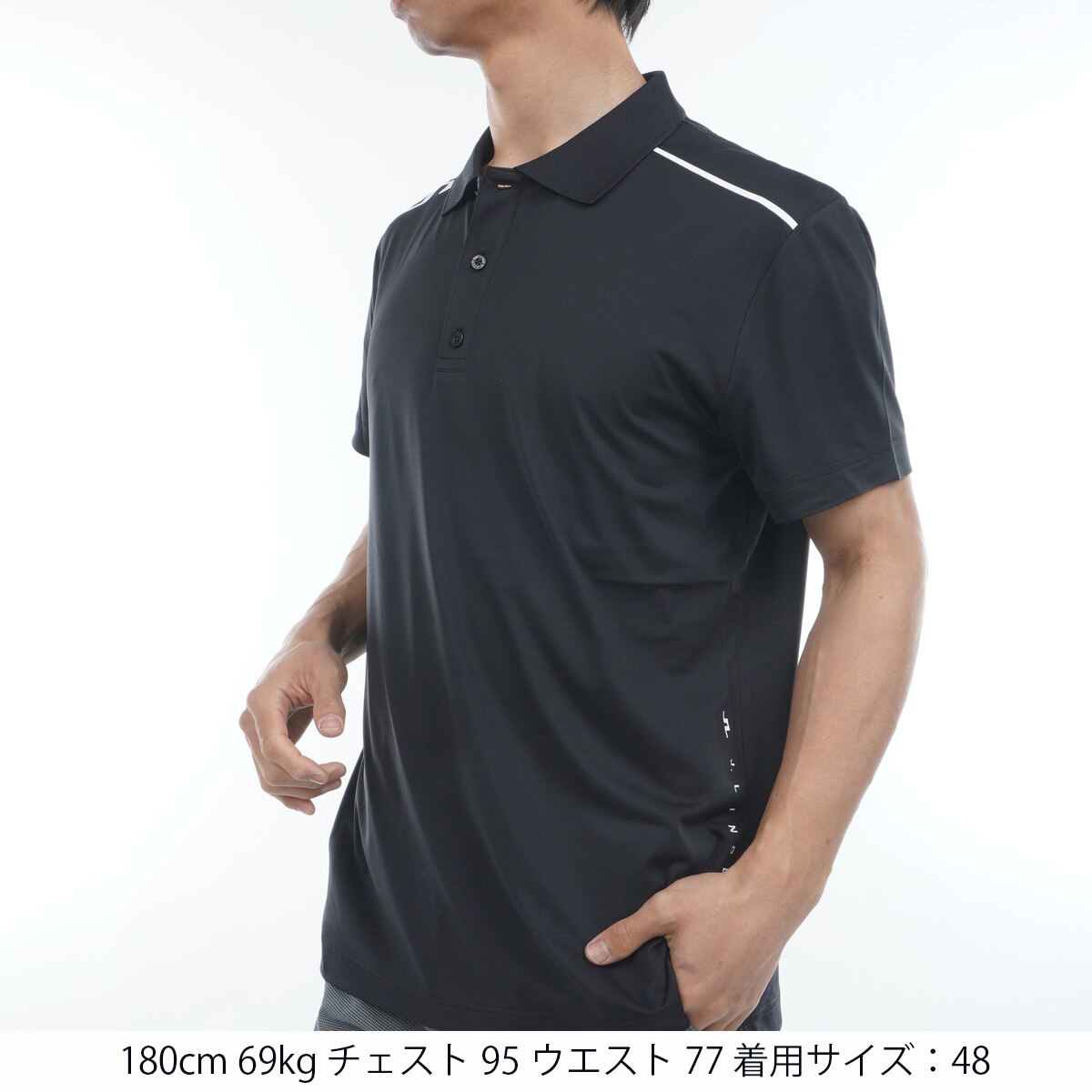 セール・アウトレット】ストレッチ JL×ストライププリント 半袖