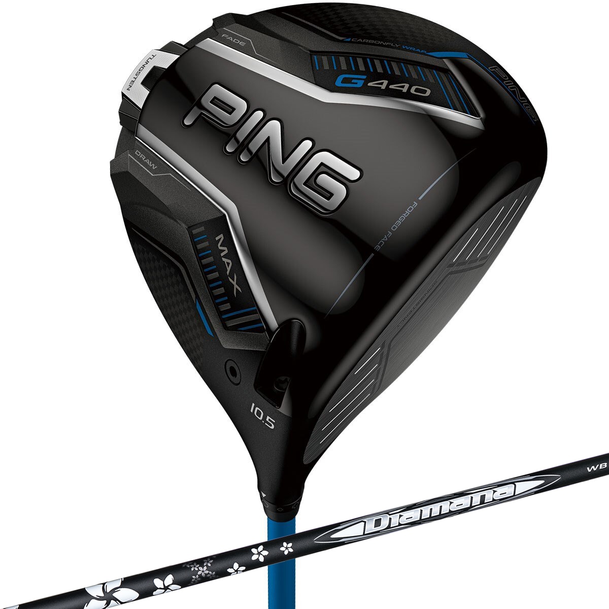 マ*父様 【美品】Diamana™ WB/1W/PING/G440/ G430 楽天市場】ピン G430 MAX 10K ドライバー Diamana WB 63 Rフレックス