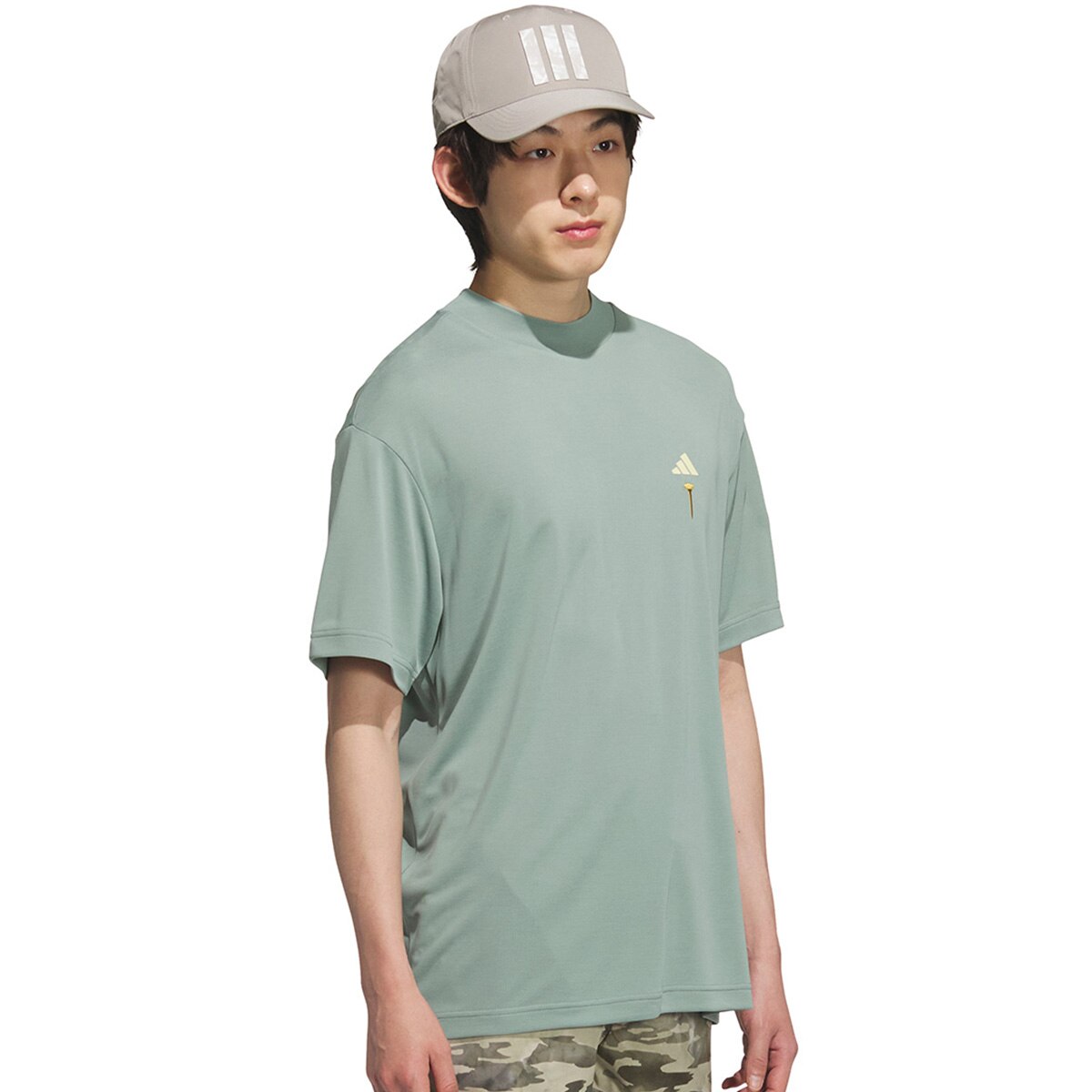 HEAT .RDY バックグラフィック モックネック 半袖シャツ(半袖