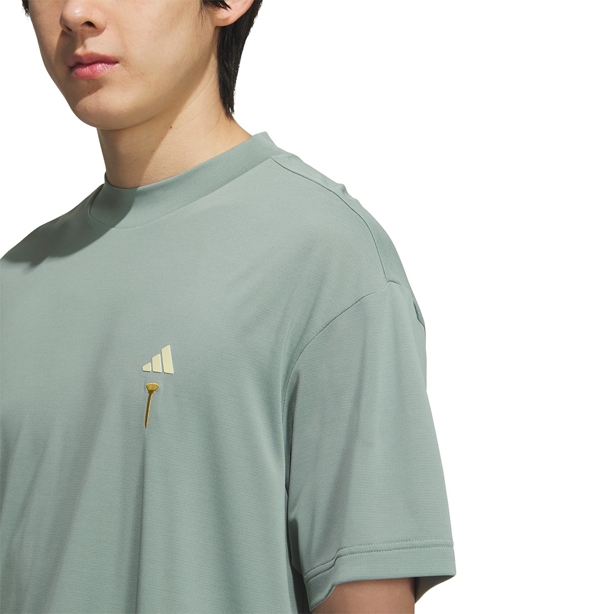 HEAT .RDY バックグラフィック モックネック 半袖シャツ(半袖シャツ