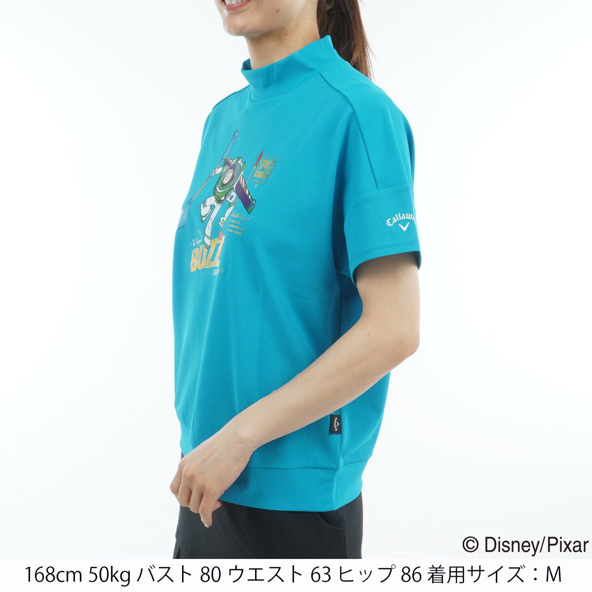 新品　CALLAWAY × Disney PIXAR コラボ半袖モックネックLL 楽天市場】キャロウェイ 半袖 モックネックシャツ トイ
