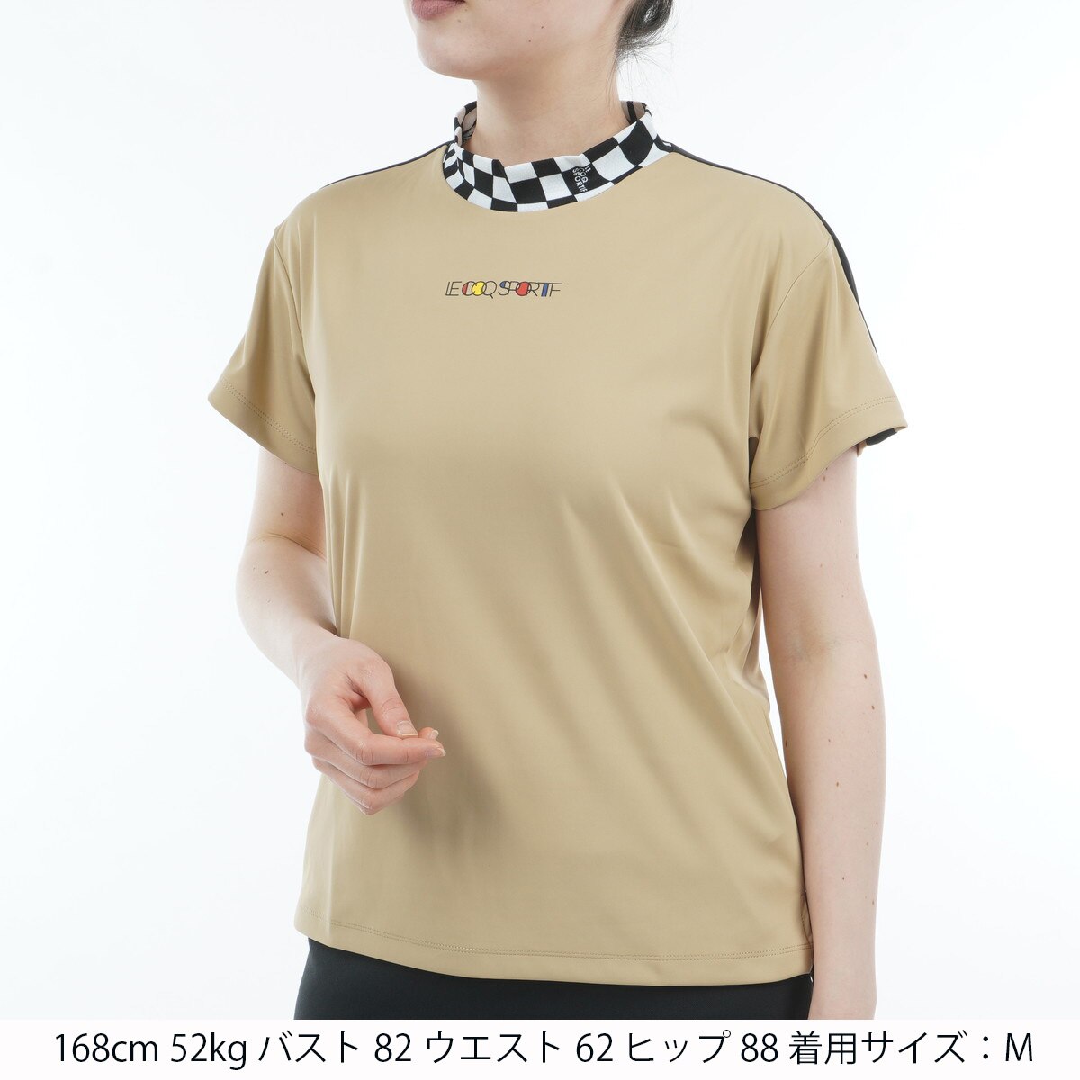 ブラウス シャツ ルコックスポルティフ ゴルフ  ルコックゴルフ_(ワイドフィット)モックネック半袖シャツ レディース 楽天市場】ルコックスポルティフ le coq sportif ゴルフウェア