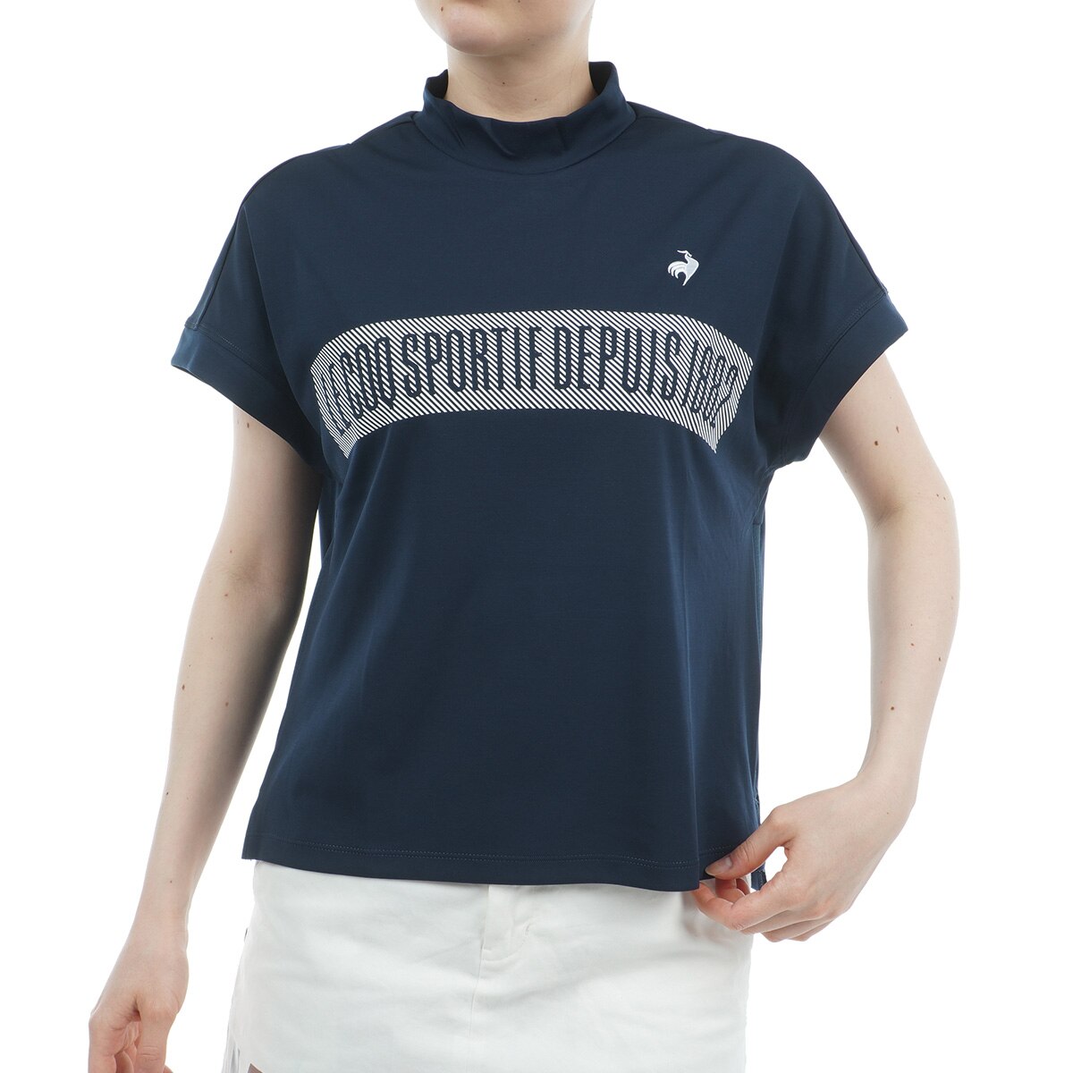 セール・アウトレット】ストレッチフォーサー ワイドシルエット モック