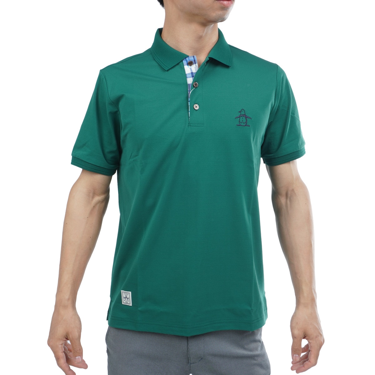 新品マンシングウェアストレッチサンスクリーン フィラシス飛び刺繍半袖ポロシャツL Munsingwear 公式 マンシングウェア サンスクリーン フィラシス