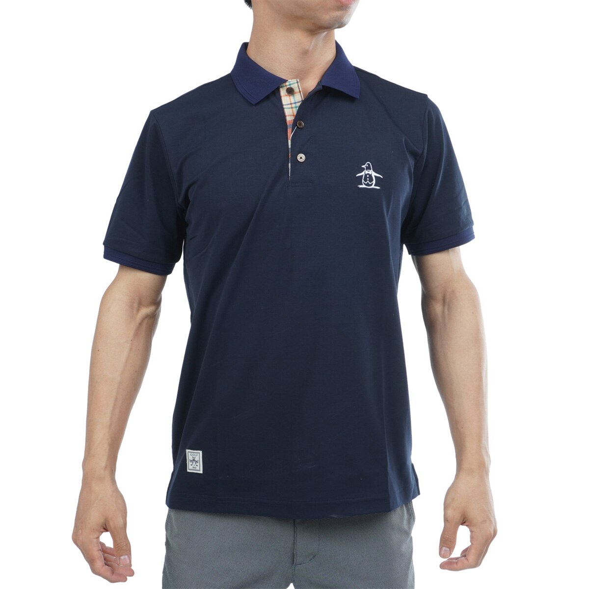 SEASON ストレッチ サンスクリーン ハイゲージ鹿の子パッチワーク半袖