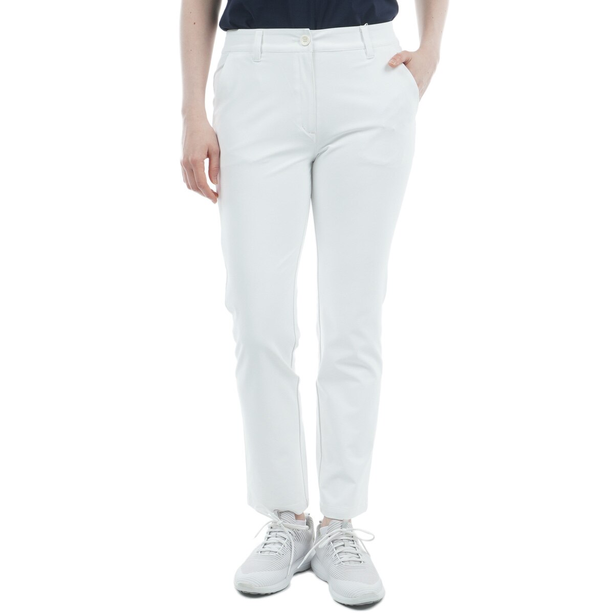 SEASON COLLECTION ストレッチ 神白 8分丈 サブリナパンツ レディス