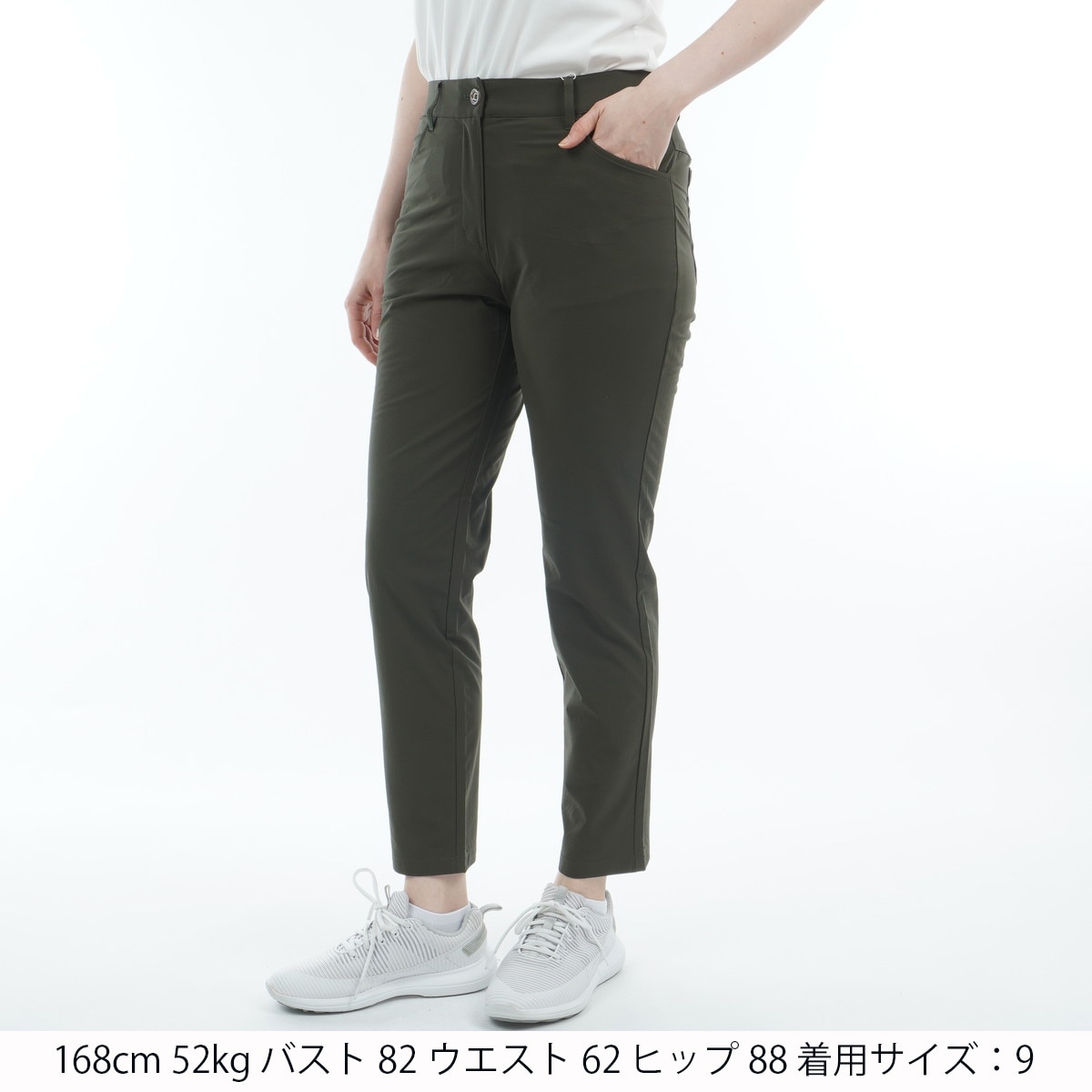 アウトレット】SEASON COLLECTION ストレッチ 9分丈 ダブルクロス