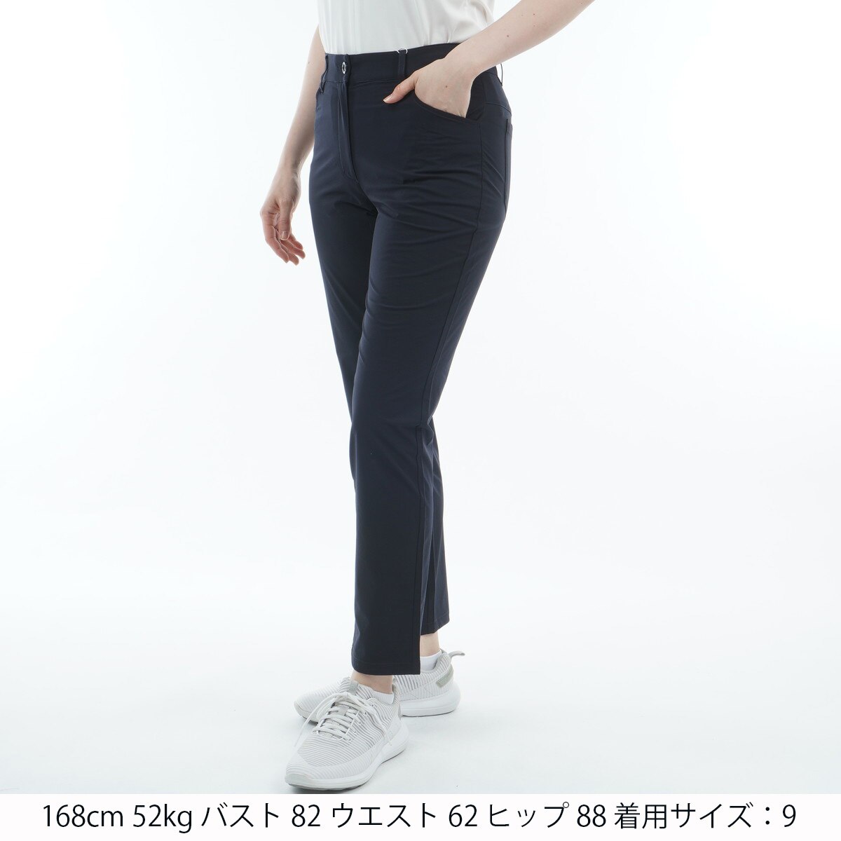 アウトレット】SEASON COLLECTION ストレッチ 9分丈 ダブルクロス