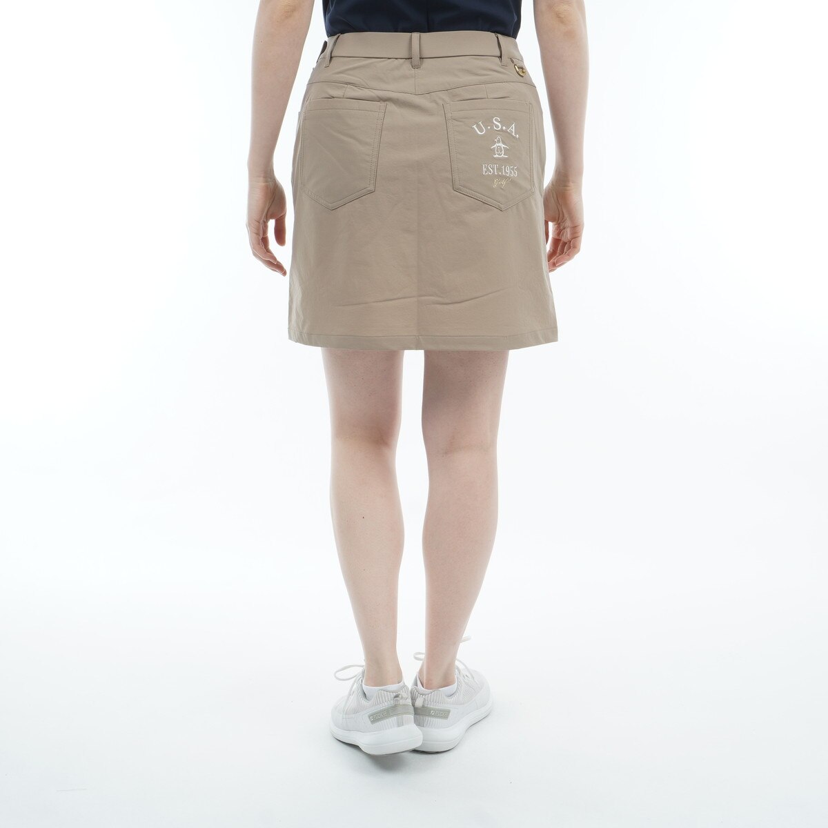 アウトレット】SEASON COLLECTION ストレッチダブルクロススカート
