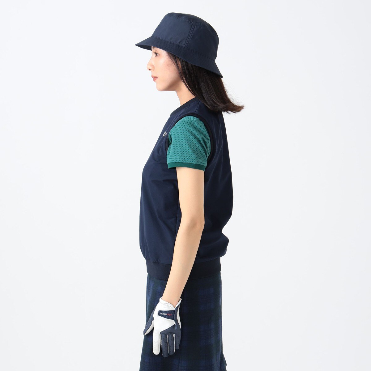 PURPLE LABEL ストレッチ クロスVネックベスト レディス(ベスト)|BEAMS