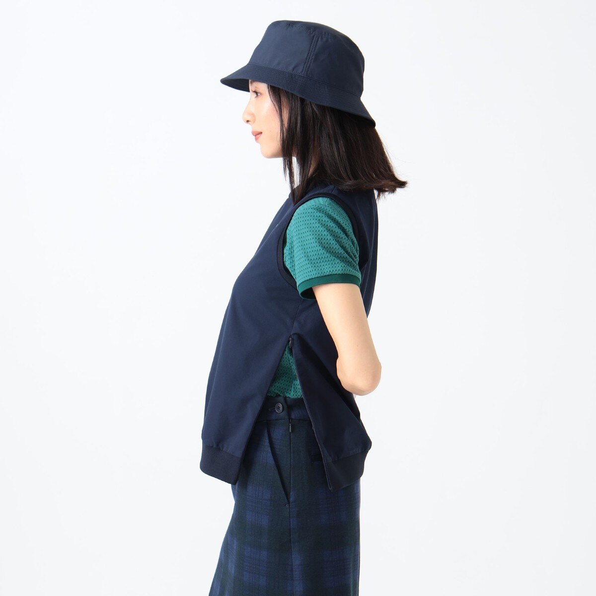 PURPLE LABEL ストレッチ クロスVネックベスト レディス(ベスト)|BEAMS