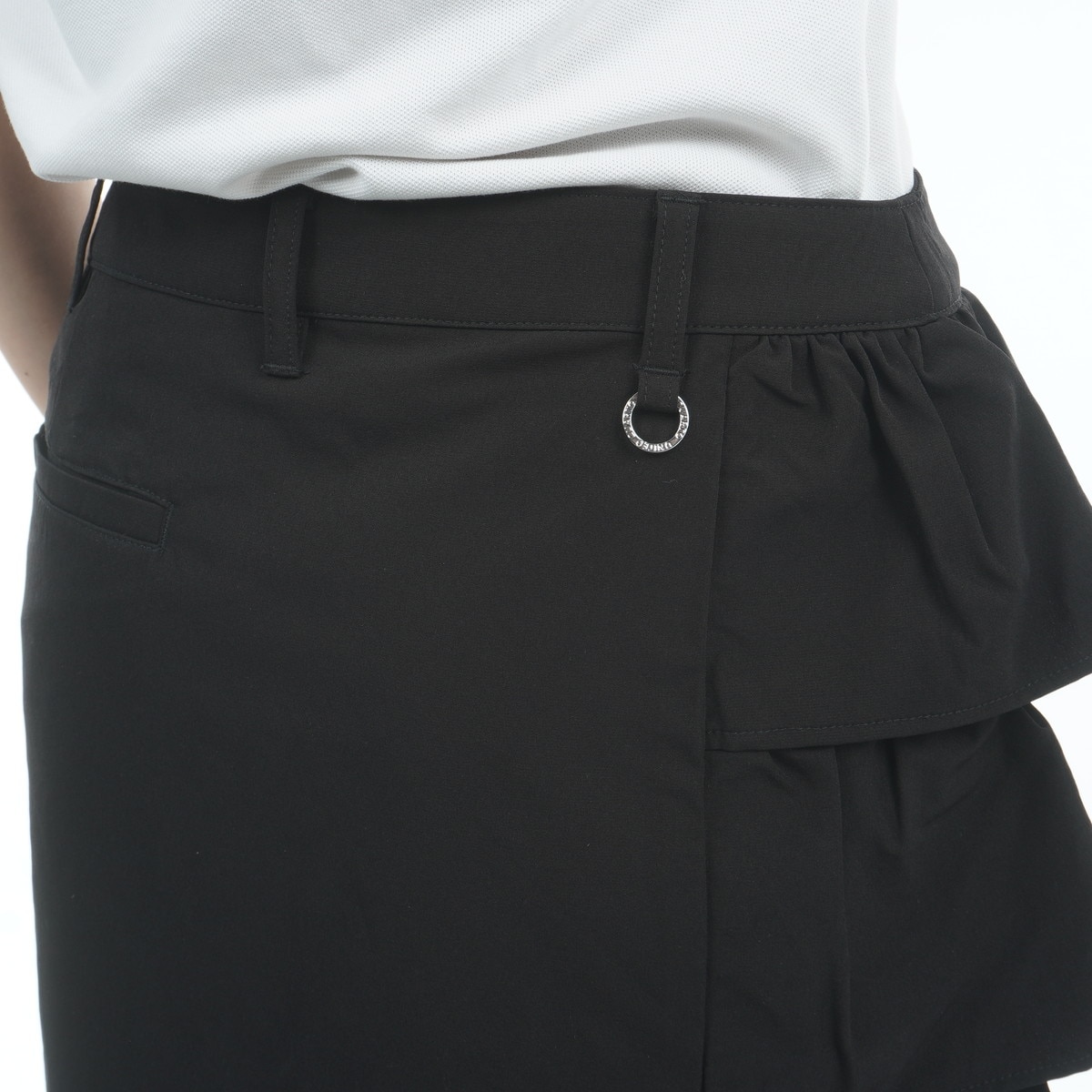 セール・アウトレット】ストレッチ フリル切替スカート レディス