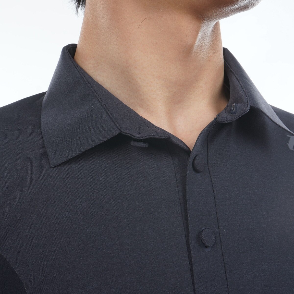 美品！ DESCENTE GOLF【g-arc】ポロシャツフレックスムーブ g-arc collection ストレッチ 半袖ポロシャツ(半袖シャツ