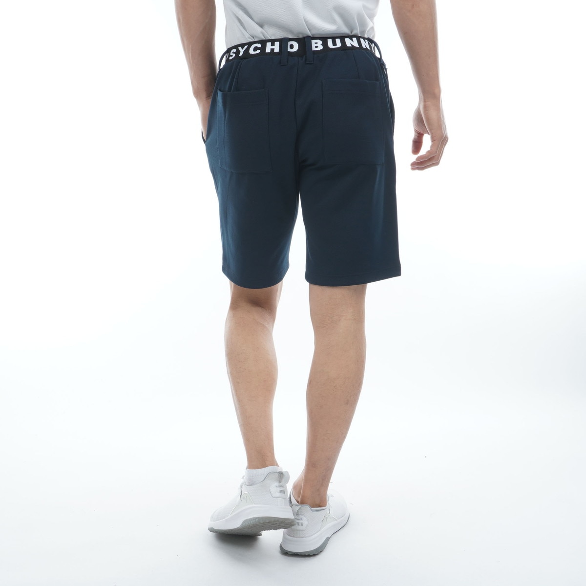 サイコバニー　PSYCHO BUNNY　ストレッチ ダブルフェイスジャージ ショートパンツ セール・アウトレット】ストレッチ ダブルフェイスジャージ ショート