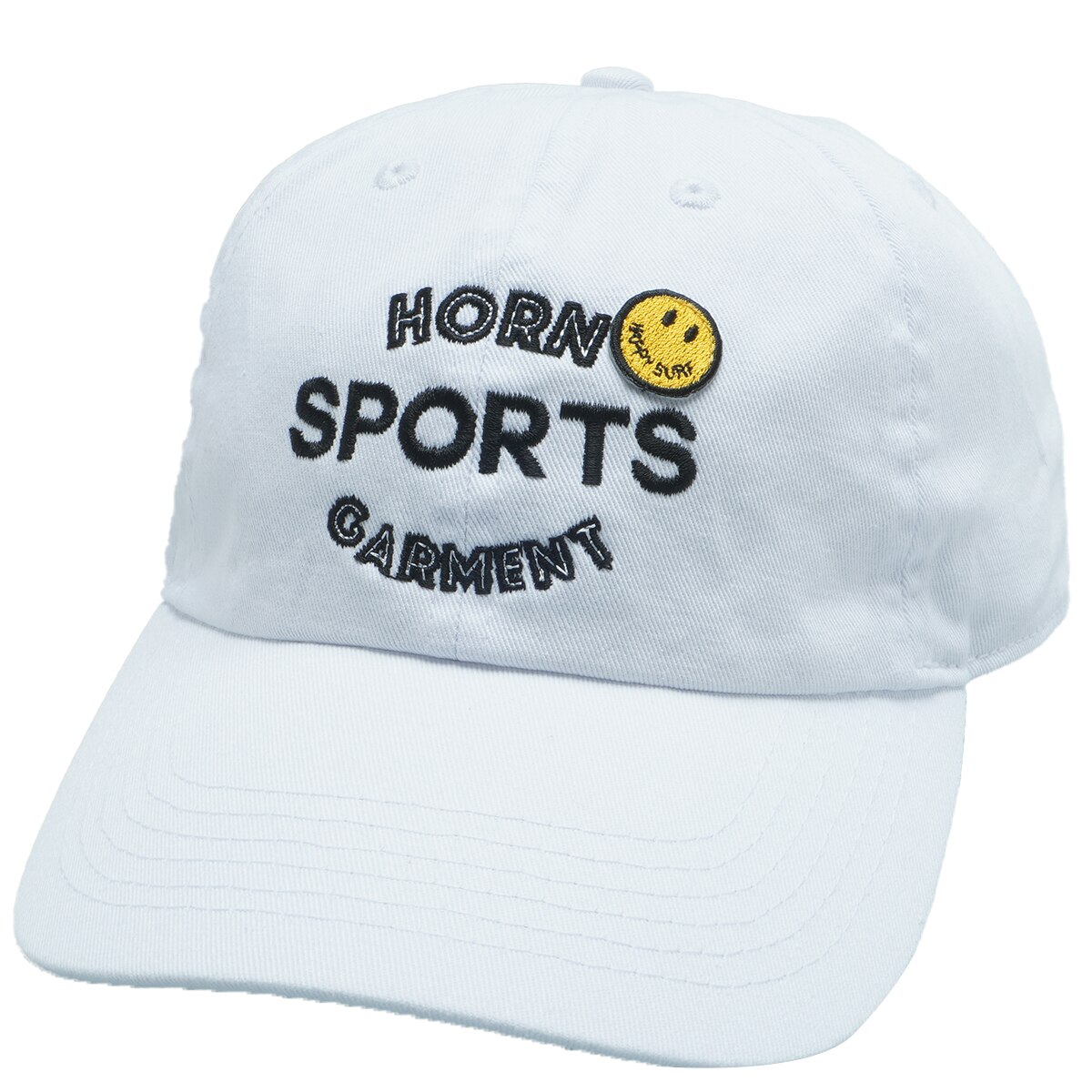 【新品】ホーンガーメント　ゴルフ　キャップ　黒　フリーサイズ ホーンガーメント キャップ 新品 ブラック ゴルフ （HORN