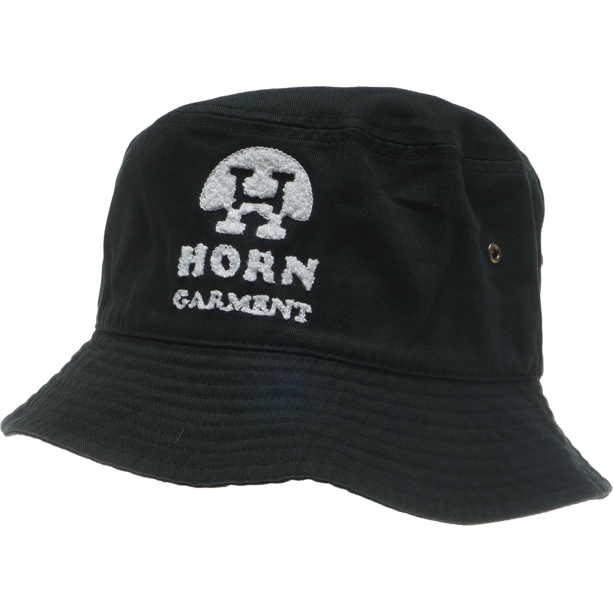 新品 HORN GARMENT ホーンガーメント　リバーシブルHAT 新品 HORN GARMENT ホーンガーメント リバーシブルHAT BLACK 新品 HORN