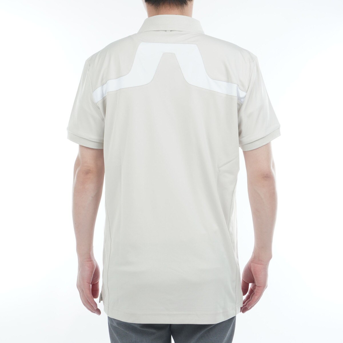 J.LINDEBERG NYモチーフプリント バックブリッジ ストレッチ半袖ポロ J.LINDEBERG NYモチーフプリント バックブリッジ ストレッチ半袖ポロ J