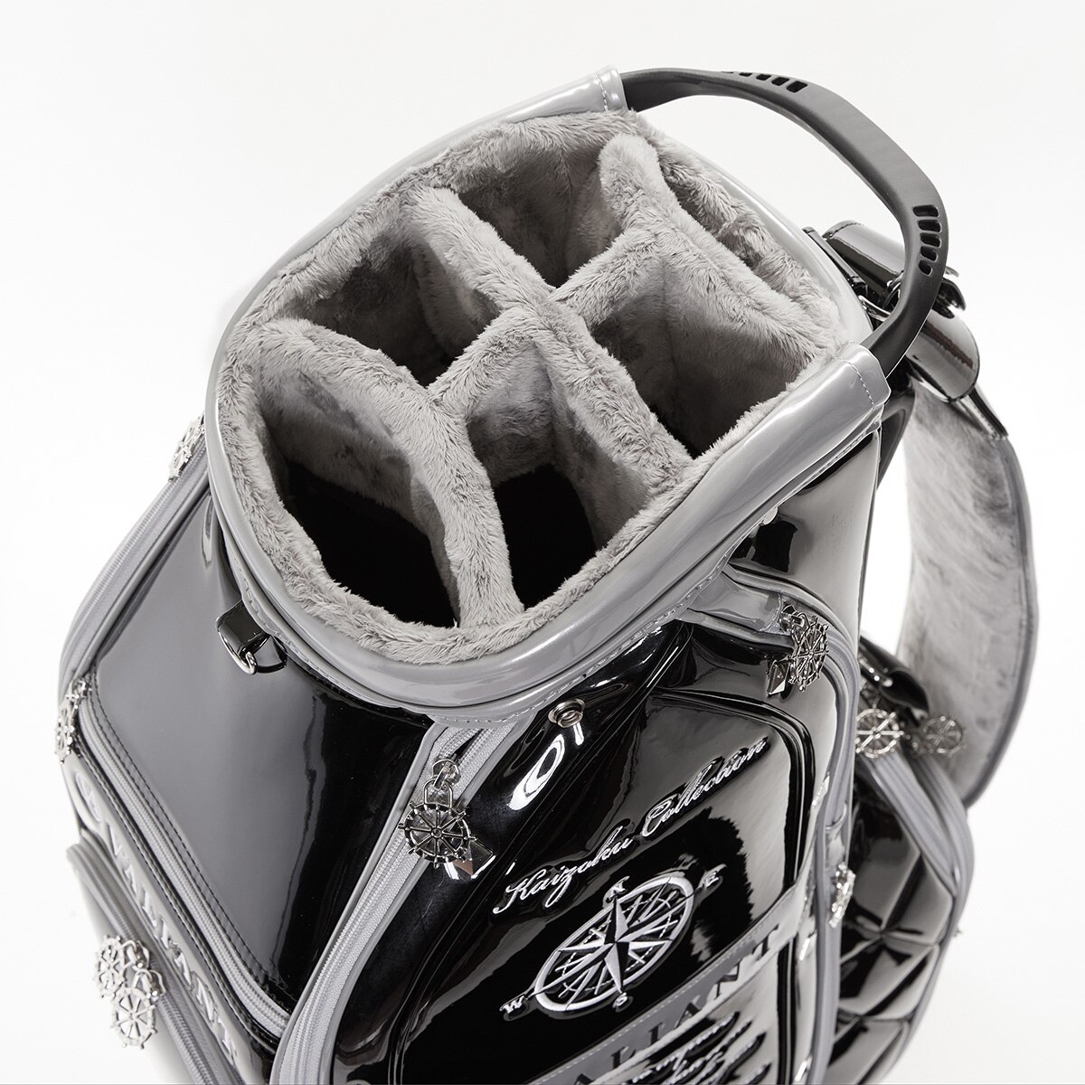 ジオゴ【新品・未使用】VALIANT キャディバッグ ブラック/シルバー